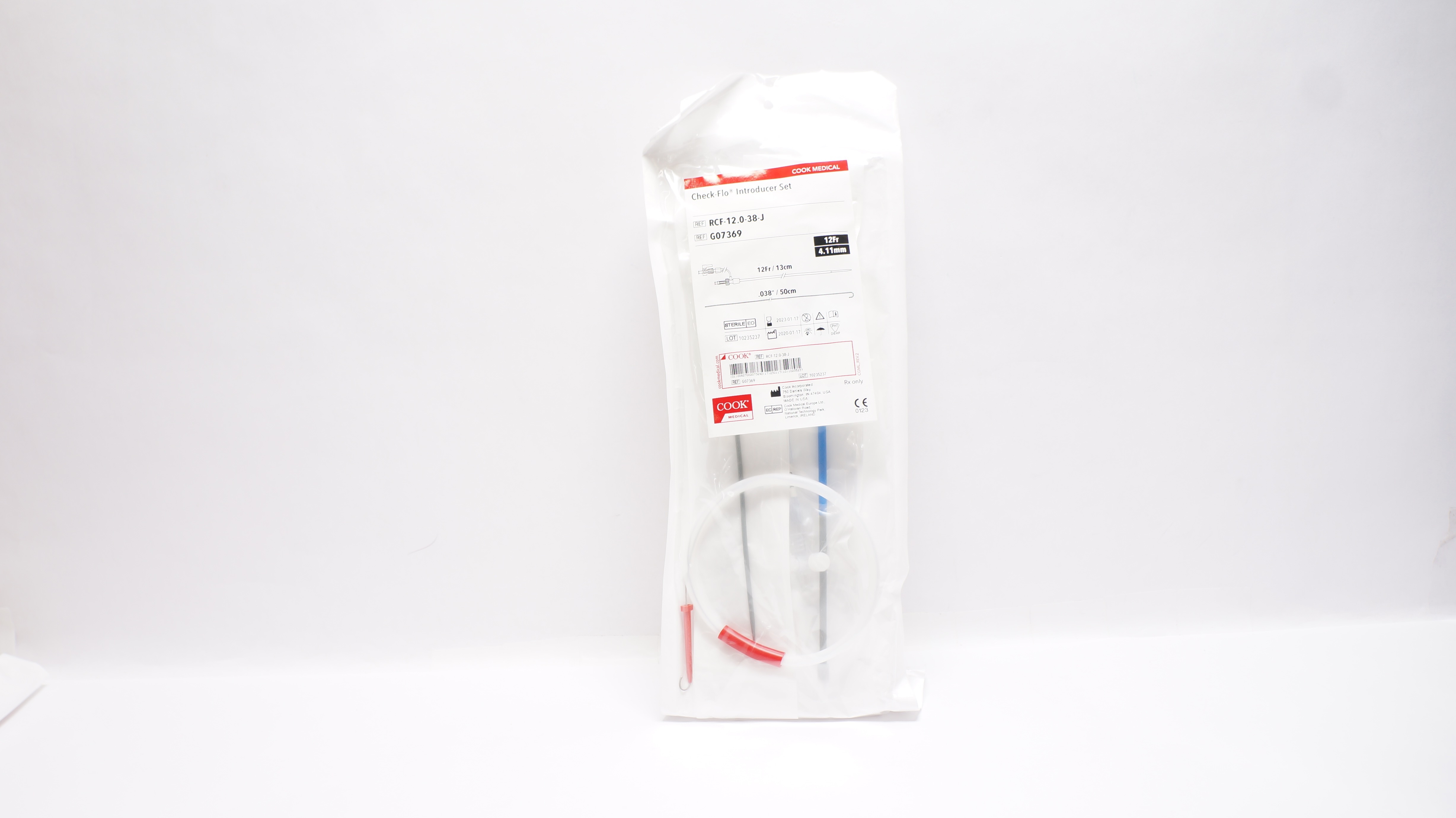 Cook Medical G07369 Check-Flo II Introducer Set 12Fr (x)