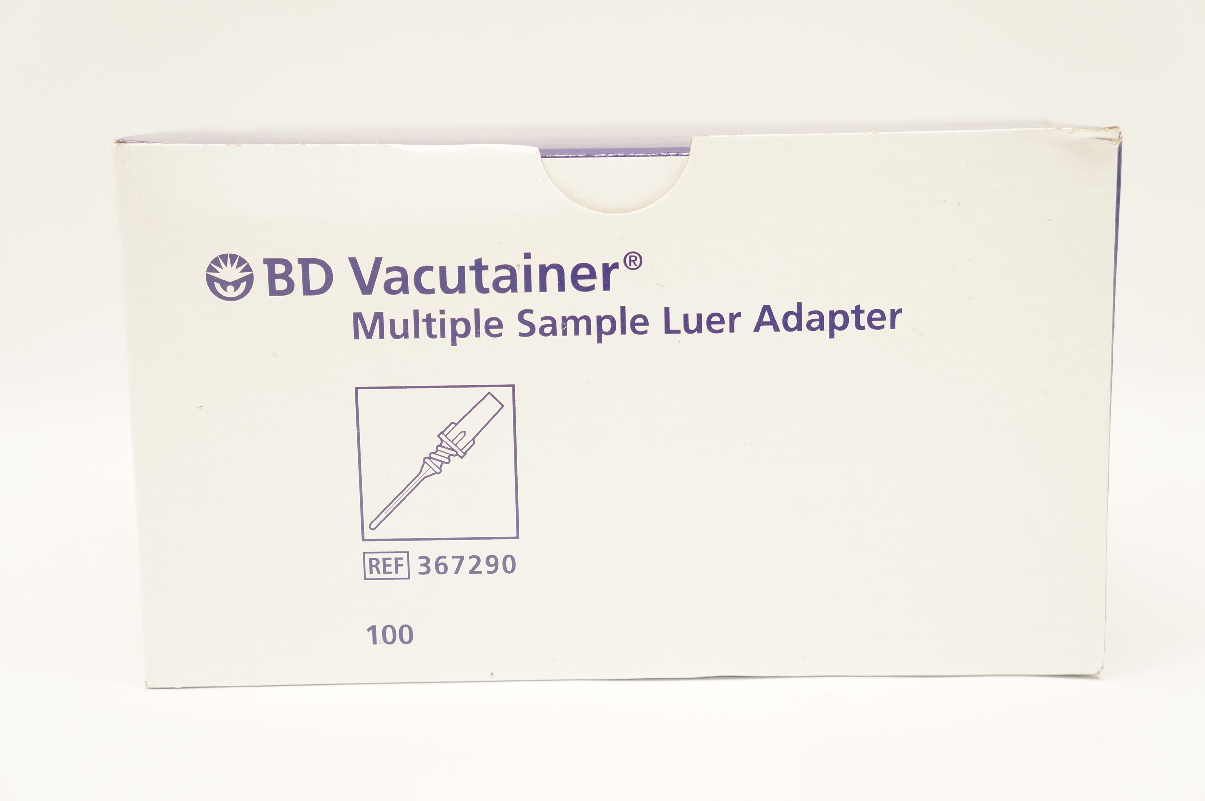 BD 367290 Vacutainer Multiple Sample Luer Adapter - Box of 100