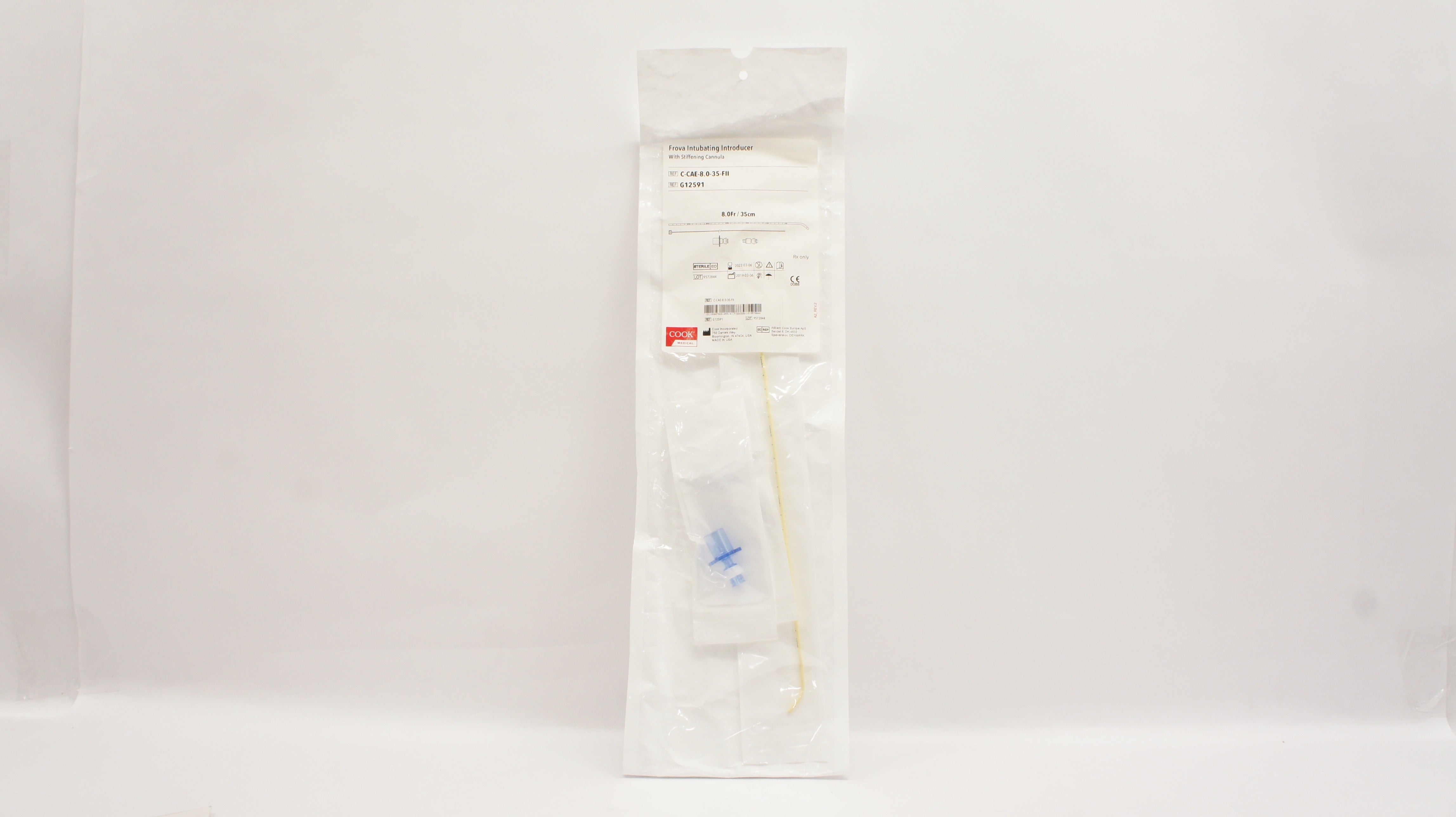 Cook Medical G12591 Frova Intubating Introducer With Stiffening Cannula