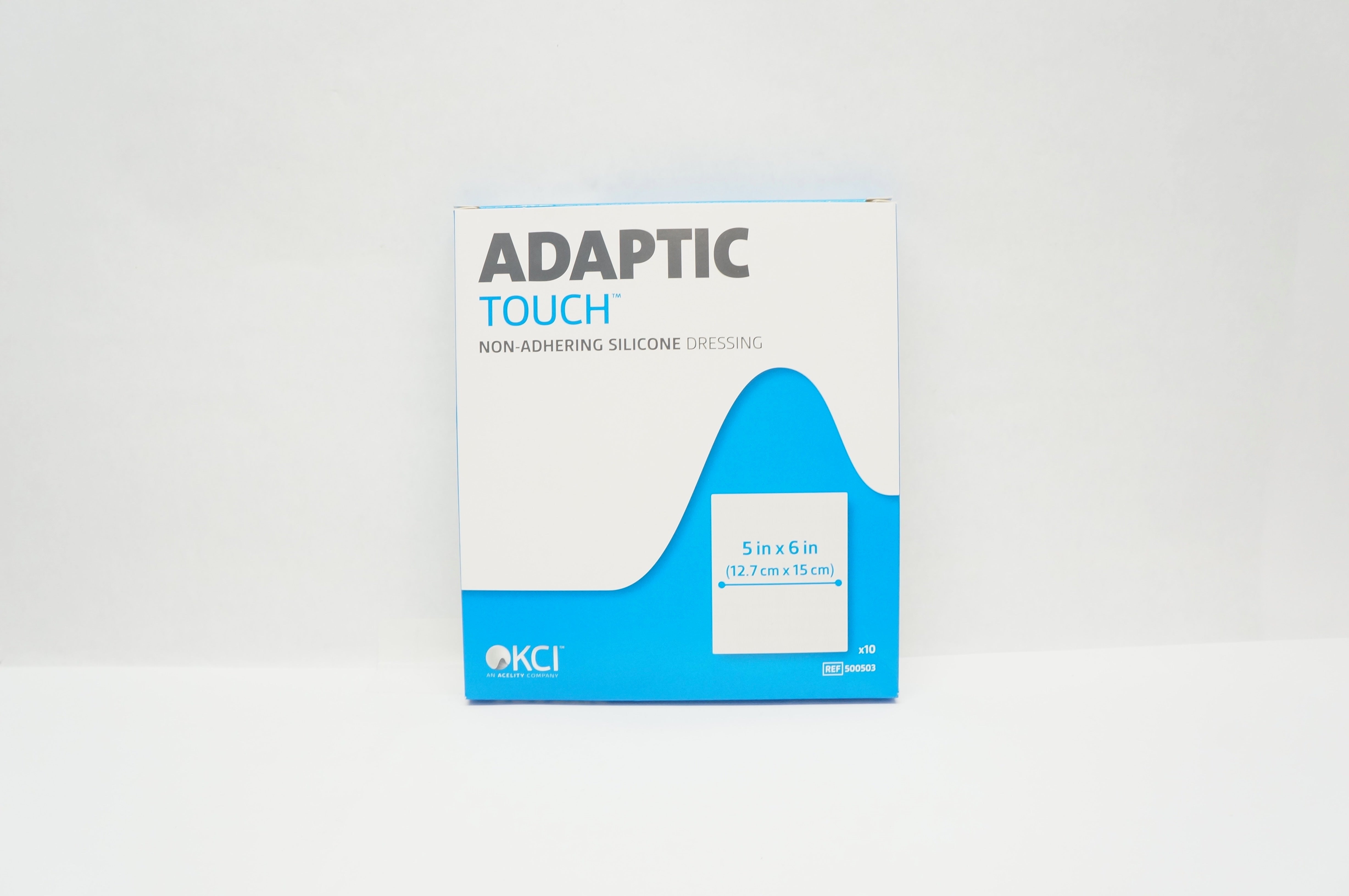 KCI 500503 ADAPTIC TOUCH Non-Adhering Silicone Dressing 5 x 6inch - Box ...