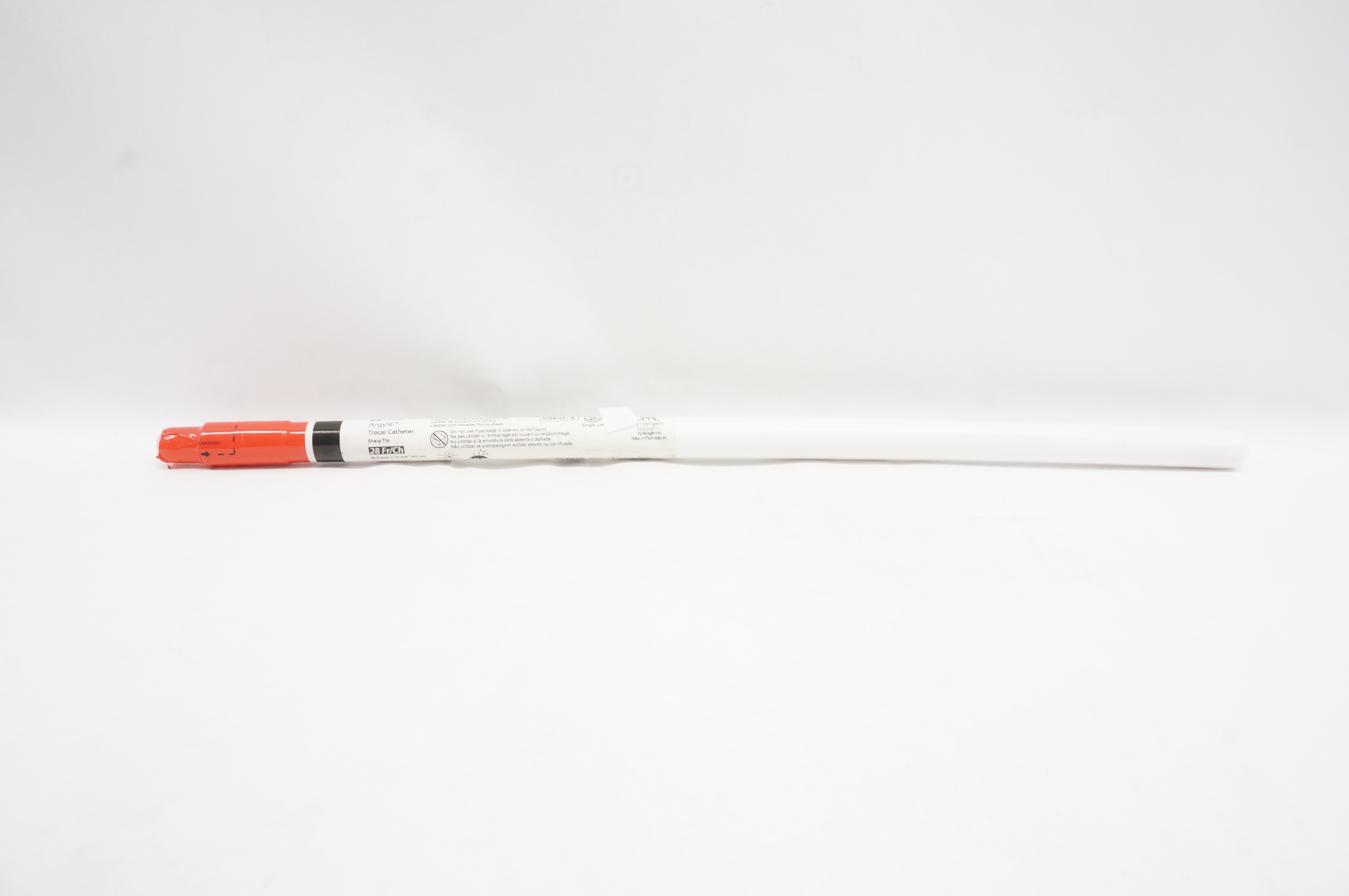 Covidien 8888561068 Argyle Trocar Cath Sharp Tip 28Fr. (x)