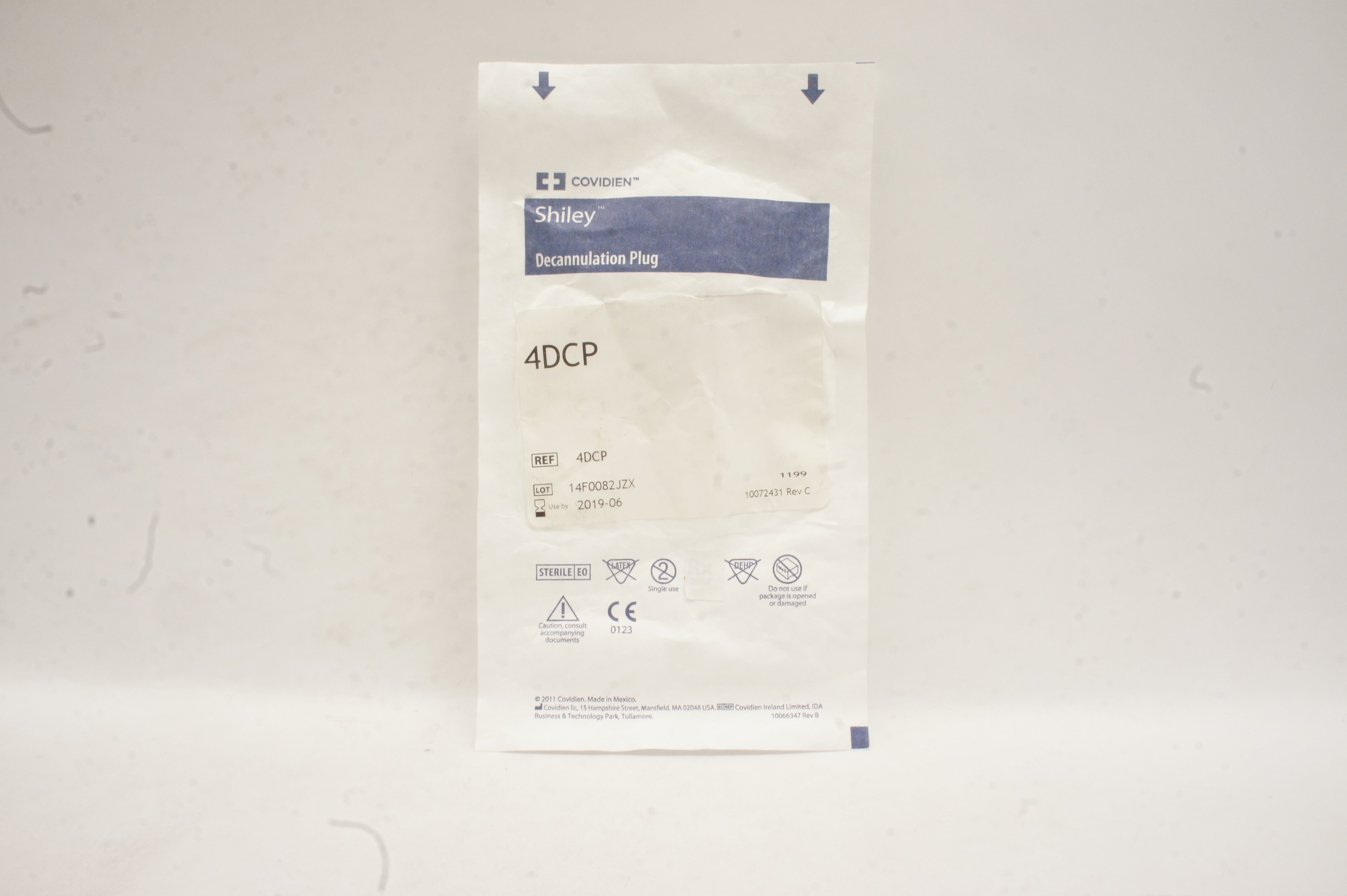 Covidien 4DCP Shiley Decannulation Plug (x)