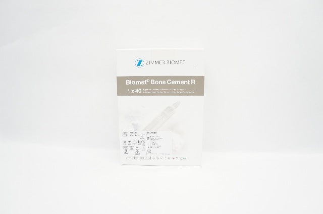 Biomet 110035368 Bone Cement R Rapid Curing Synthetic Resin 1 x 40