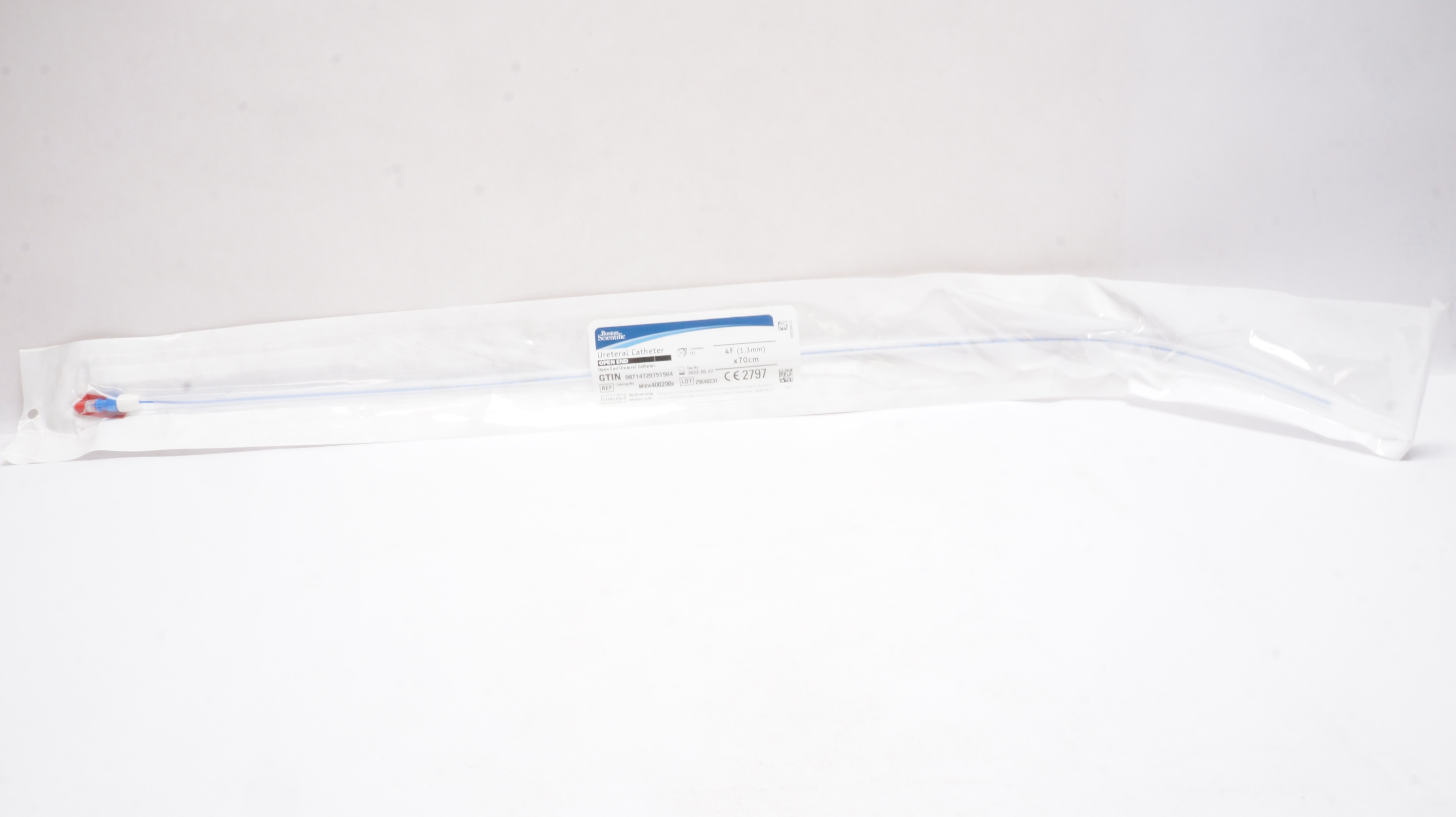 Boston Scientific 400200 Ureteral Cath. Open End 4F x 70cm (x)
