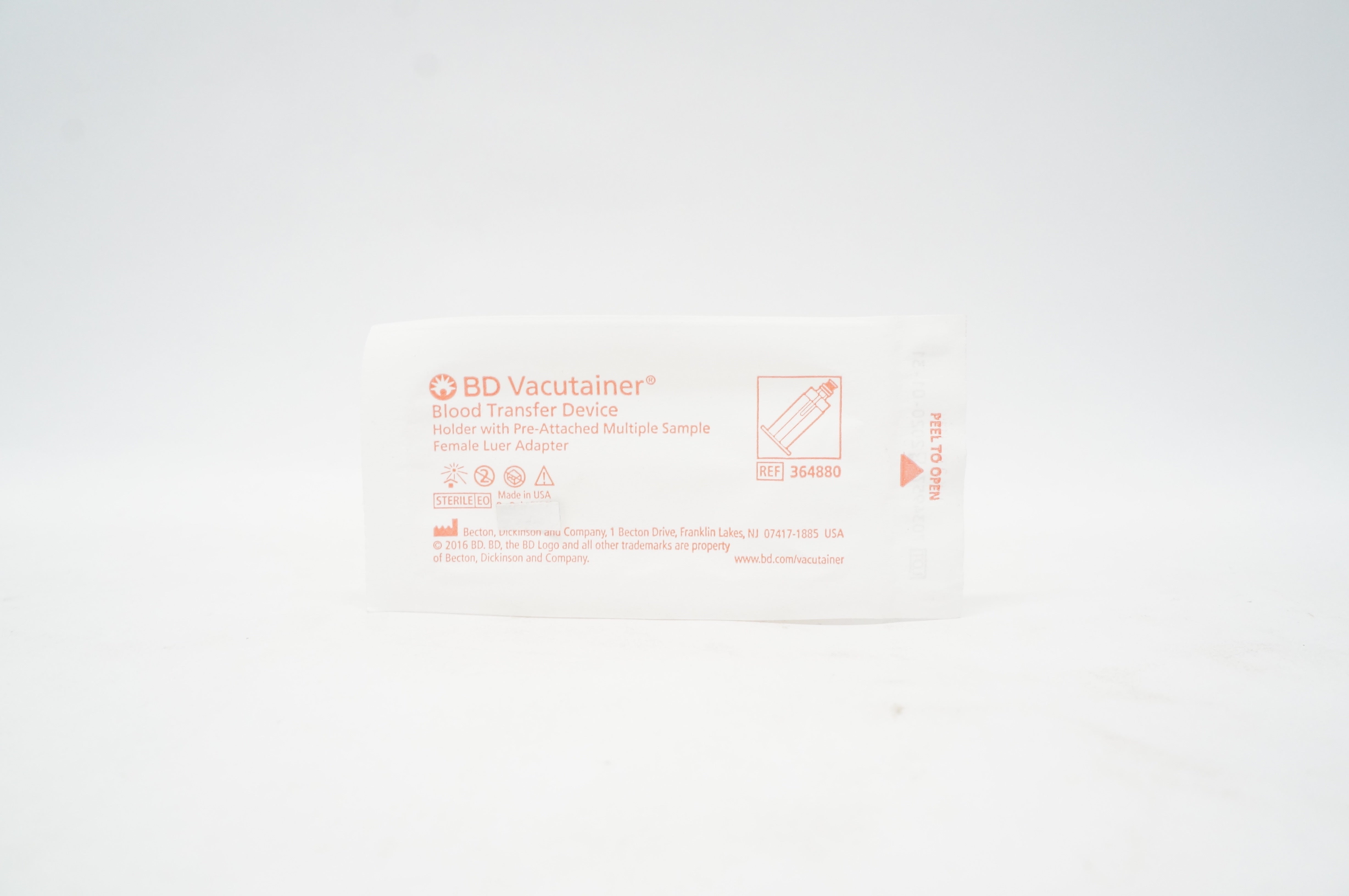 BD 364880 Vacutainer Blood Transfer Device (x)