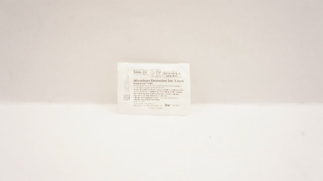 ICU Medical 12650-28 Microbore Extension Set 5inch Prepierced T-Site