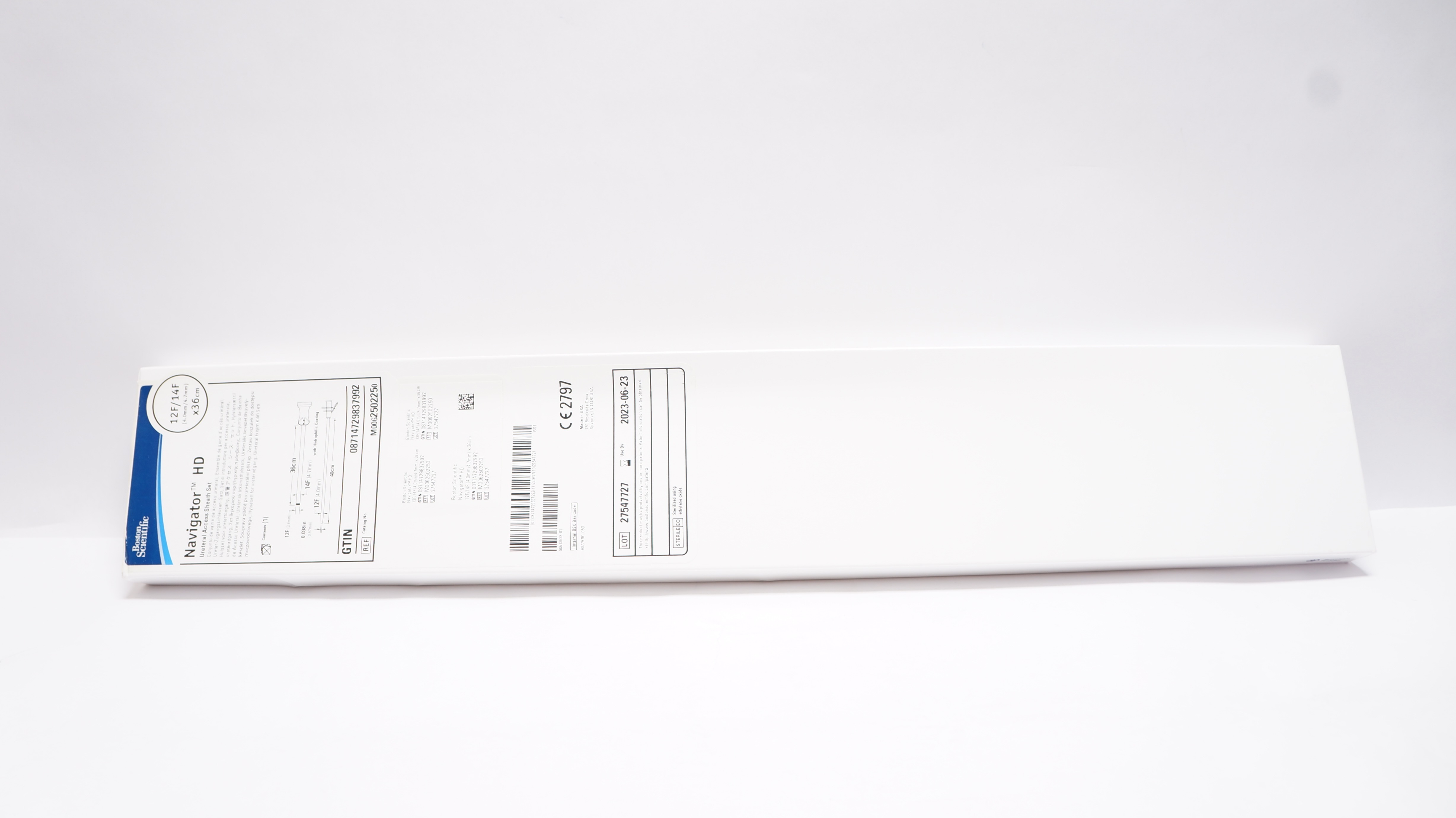 Boston Scientific M0062502250 Navigator Ureteral Sheath Set 12/14F x 36cm(x)