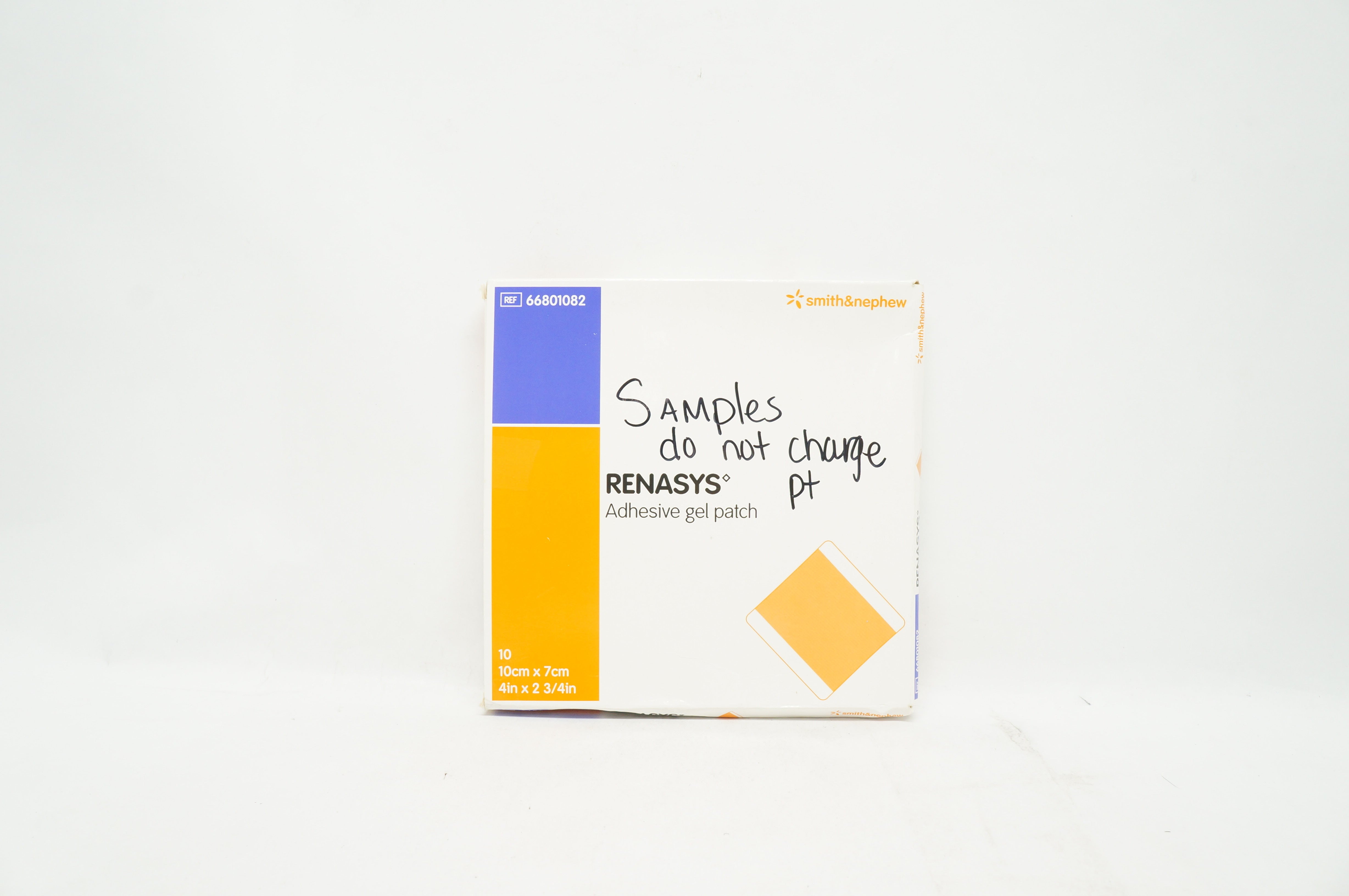 Smith&Nephew 66801082 Renasys Adhesive Gel Patch 10cm x 7cm Box of 10 (x)