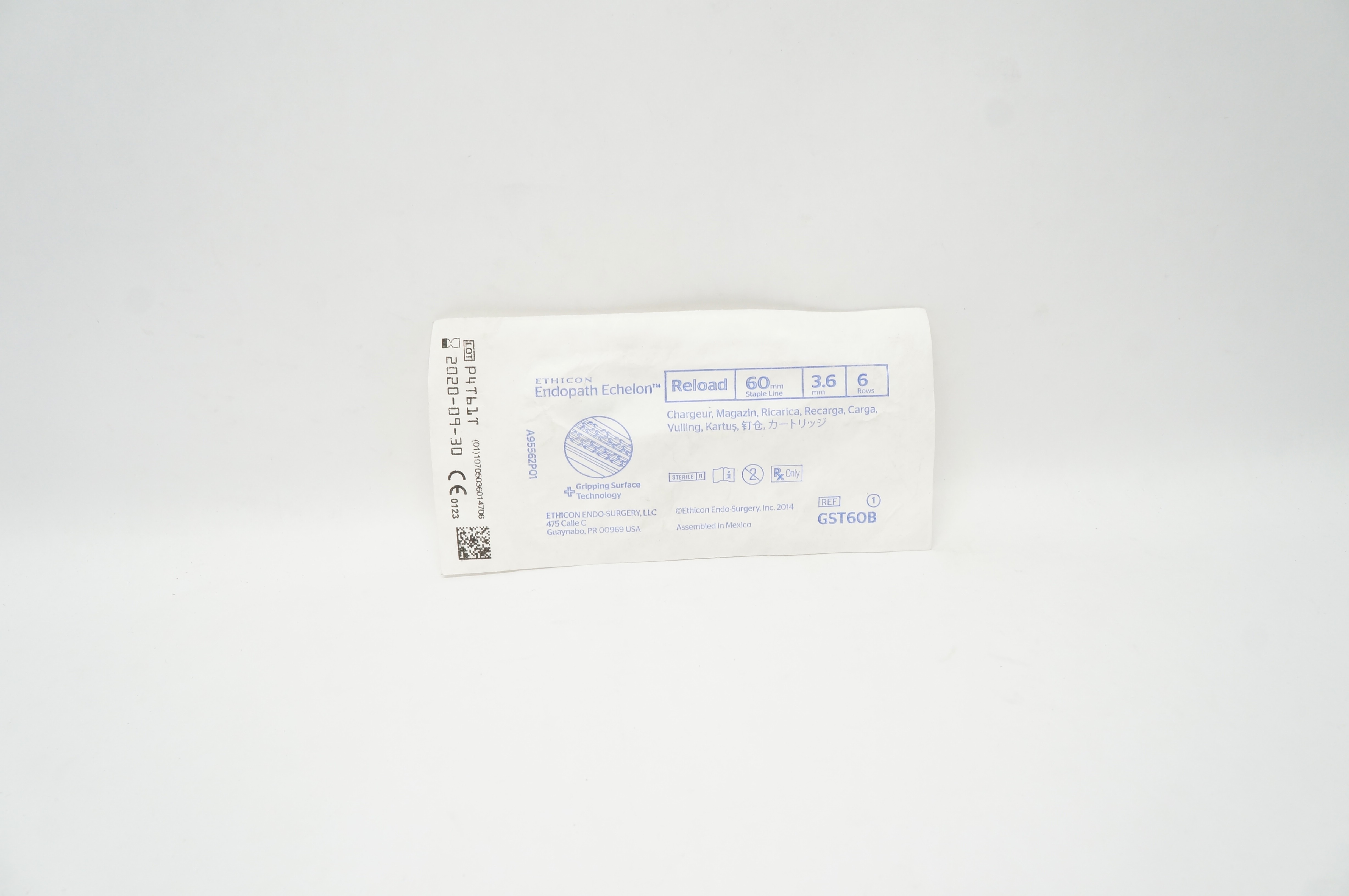 Ethicon GST60B Echelon Endopath Reload 60mm x 3.6mm 6 Rows (x)