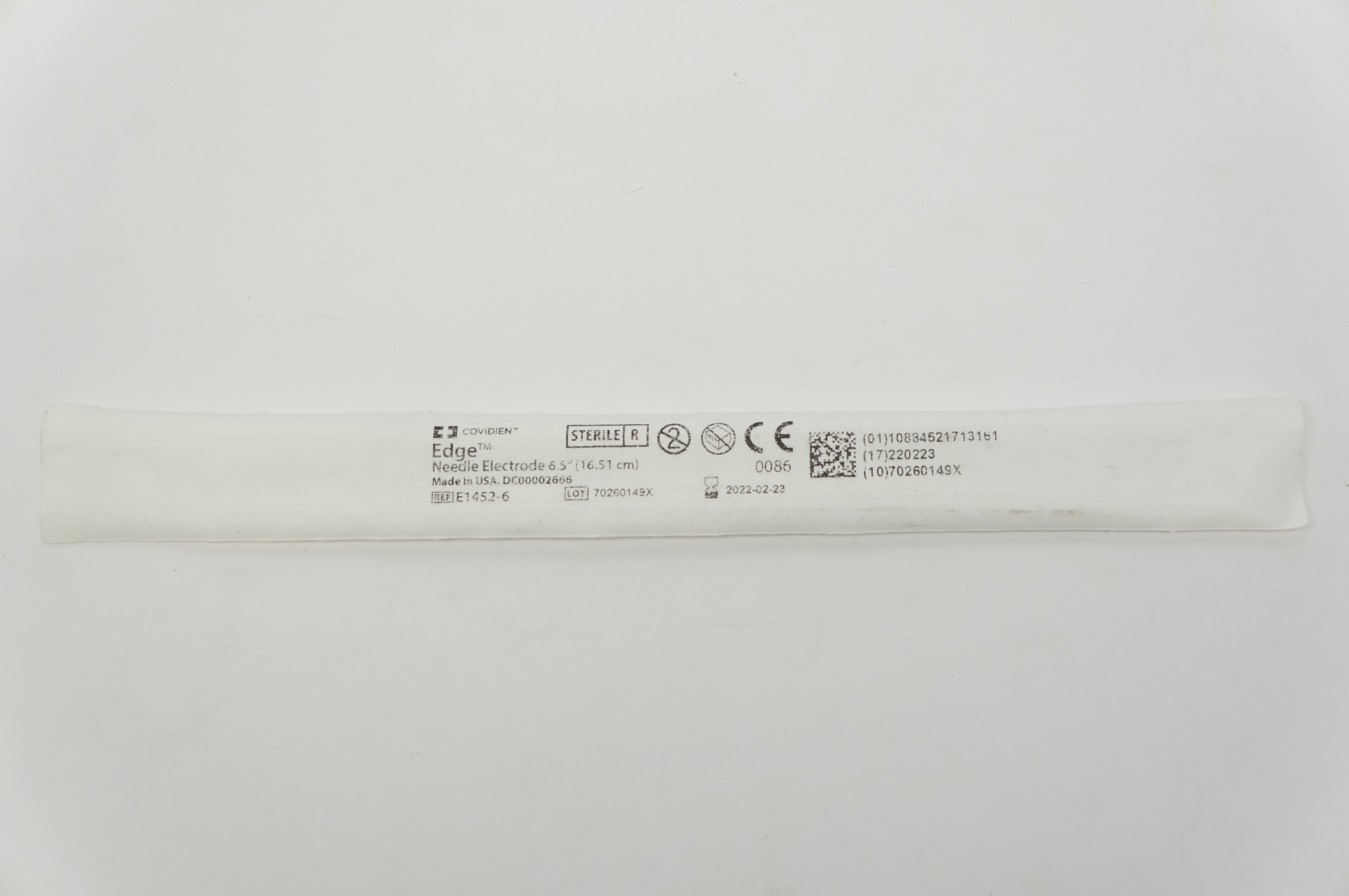 Covidien E1452-6 Edge Ndle. Electrode 6.5inch (x)