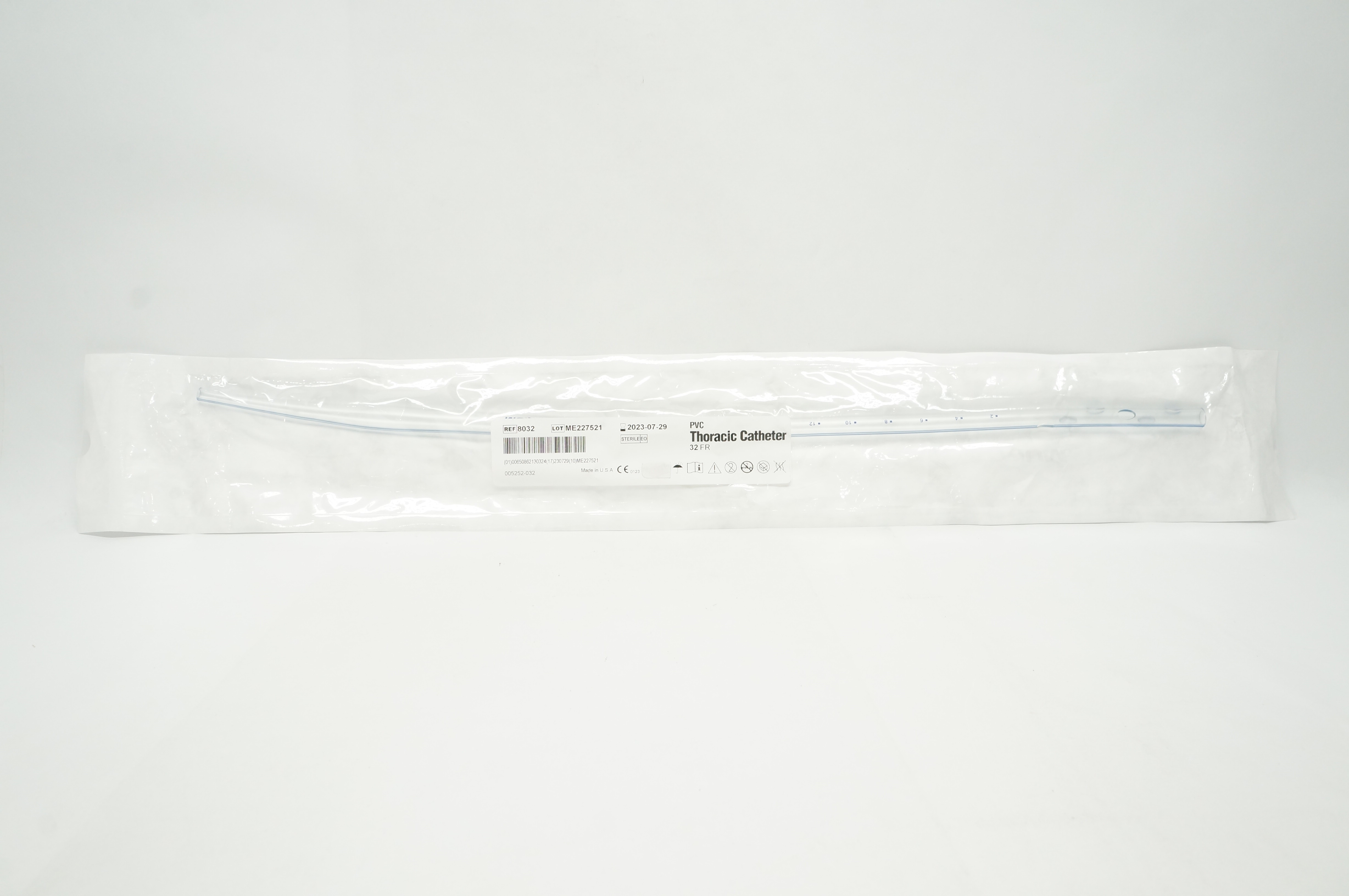 Atrium 8032 PVC Thoracic Cath. 32 Fr (x)