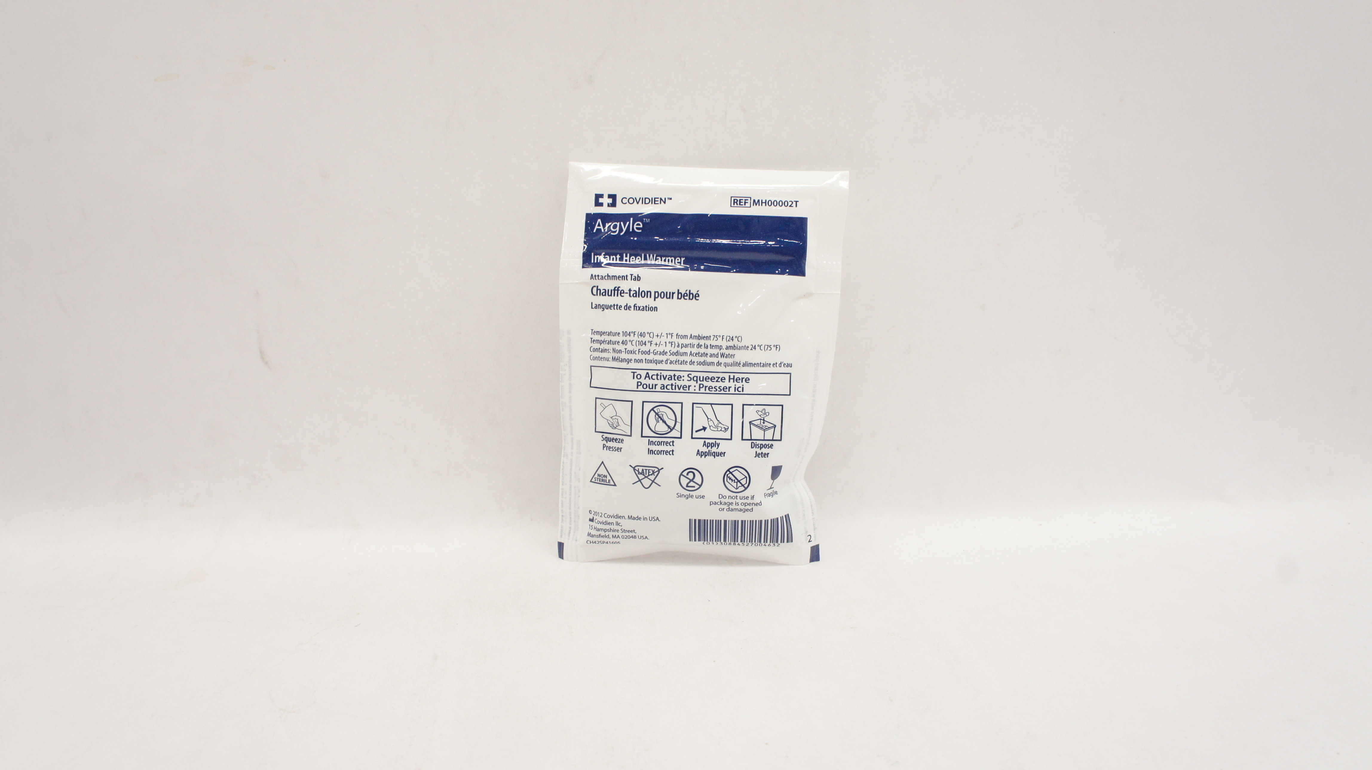 Covidien MH00002T Argyle Infant Heel Warmer Attachment Tab