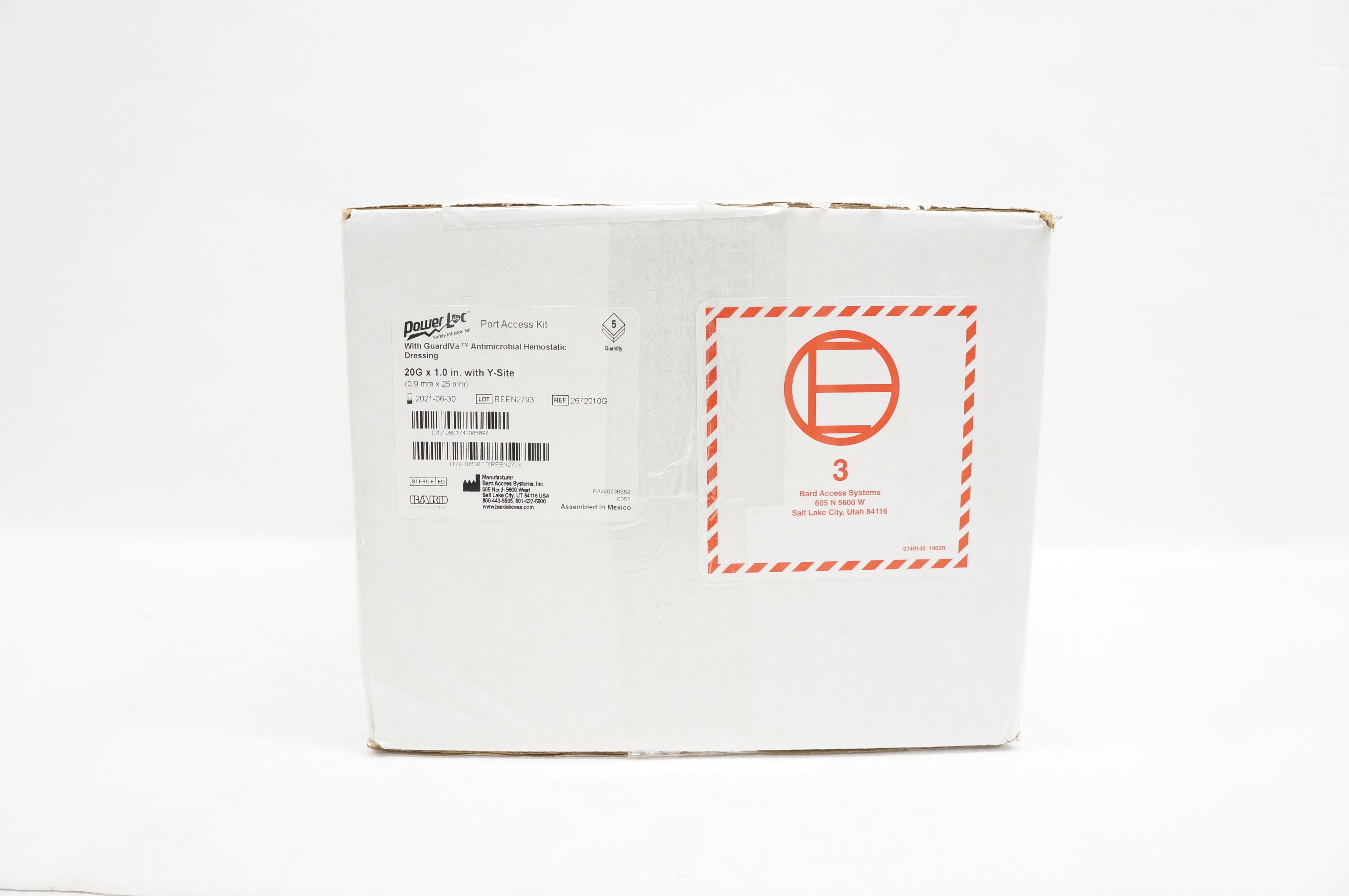 Bard 2672010G Power Loc Port Access Kit - Box of 5 (x)
