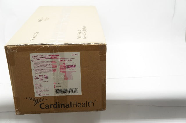 Cardinal Health 4201PG Poly-Coated Open-Back Protective Gown - Case of 100