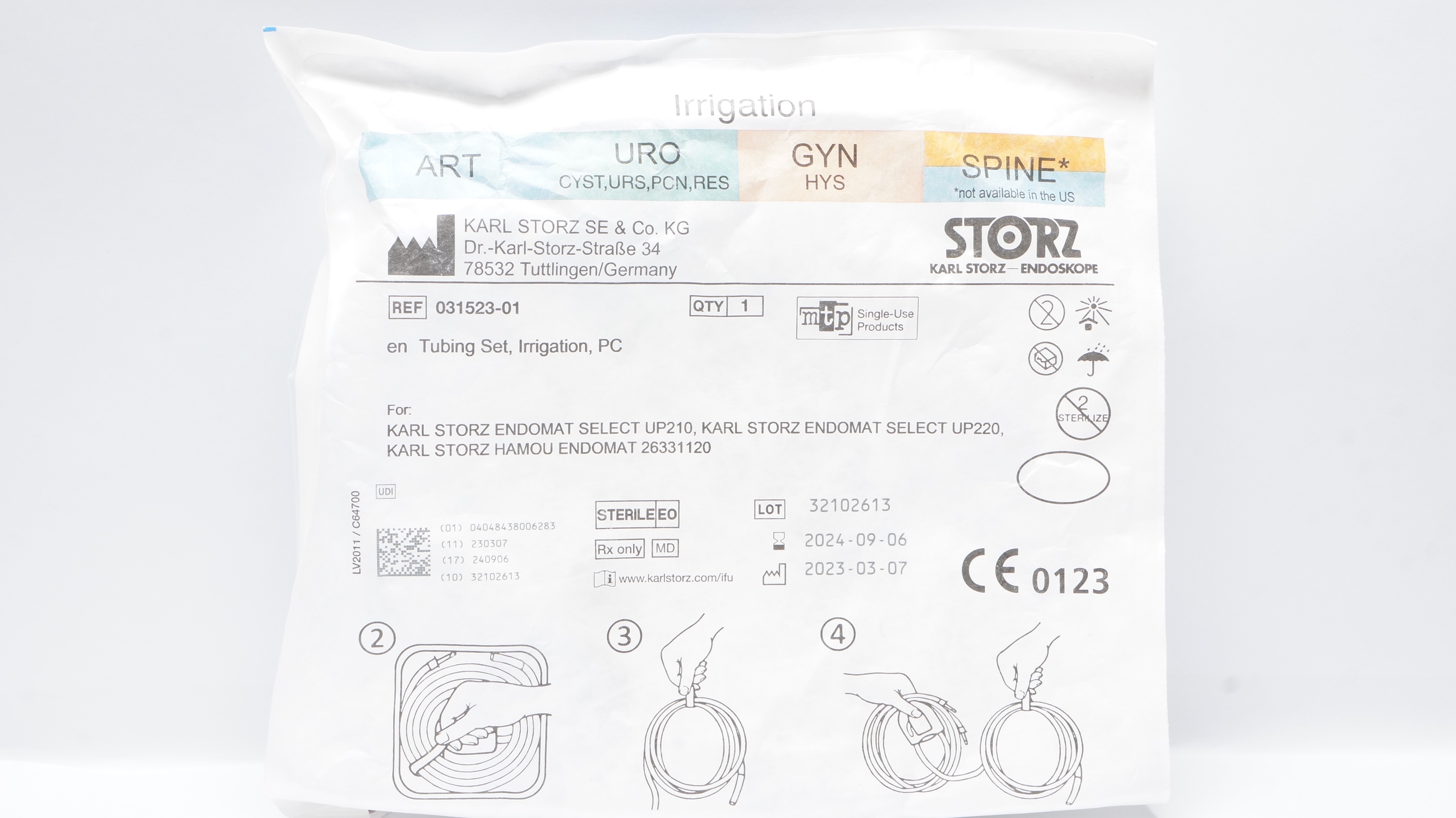 Karl Storz 031523-01 Irrigation Tubing Set (x)