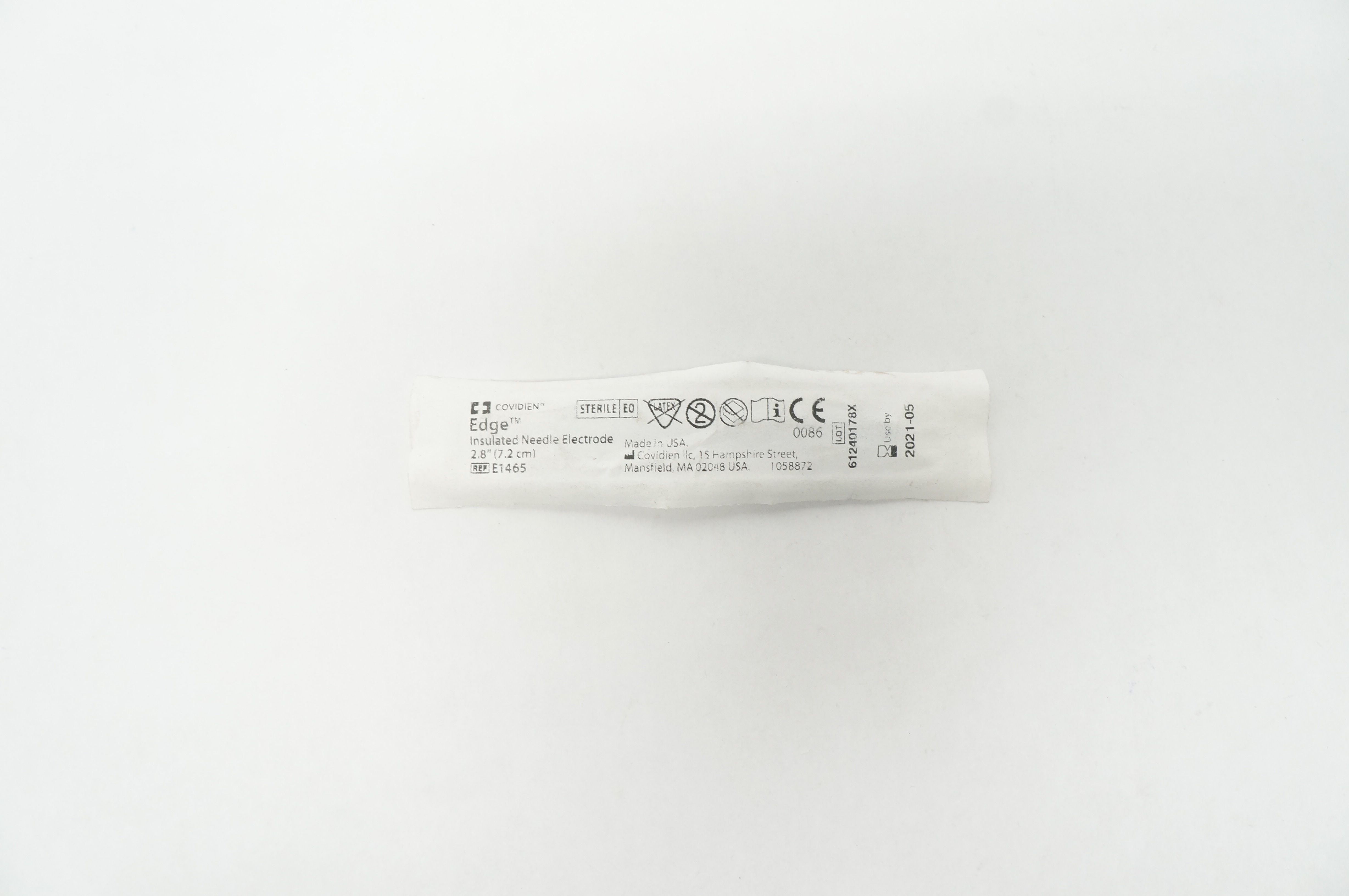 Covidien E1465 Edge Insulated Ndle Electrode 2.8inch (x)