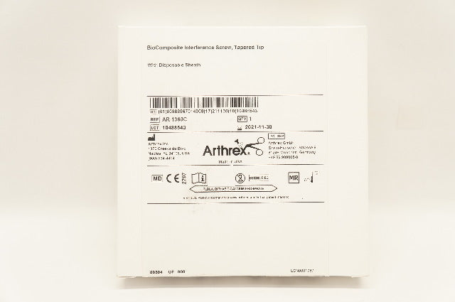 Arthrex AR-1360C BioComposite Interference Screw, Tapered Tip, 6 x 23mm (x)