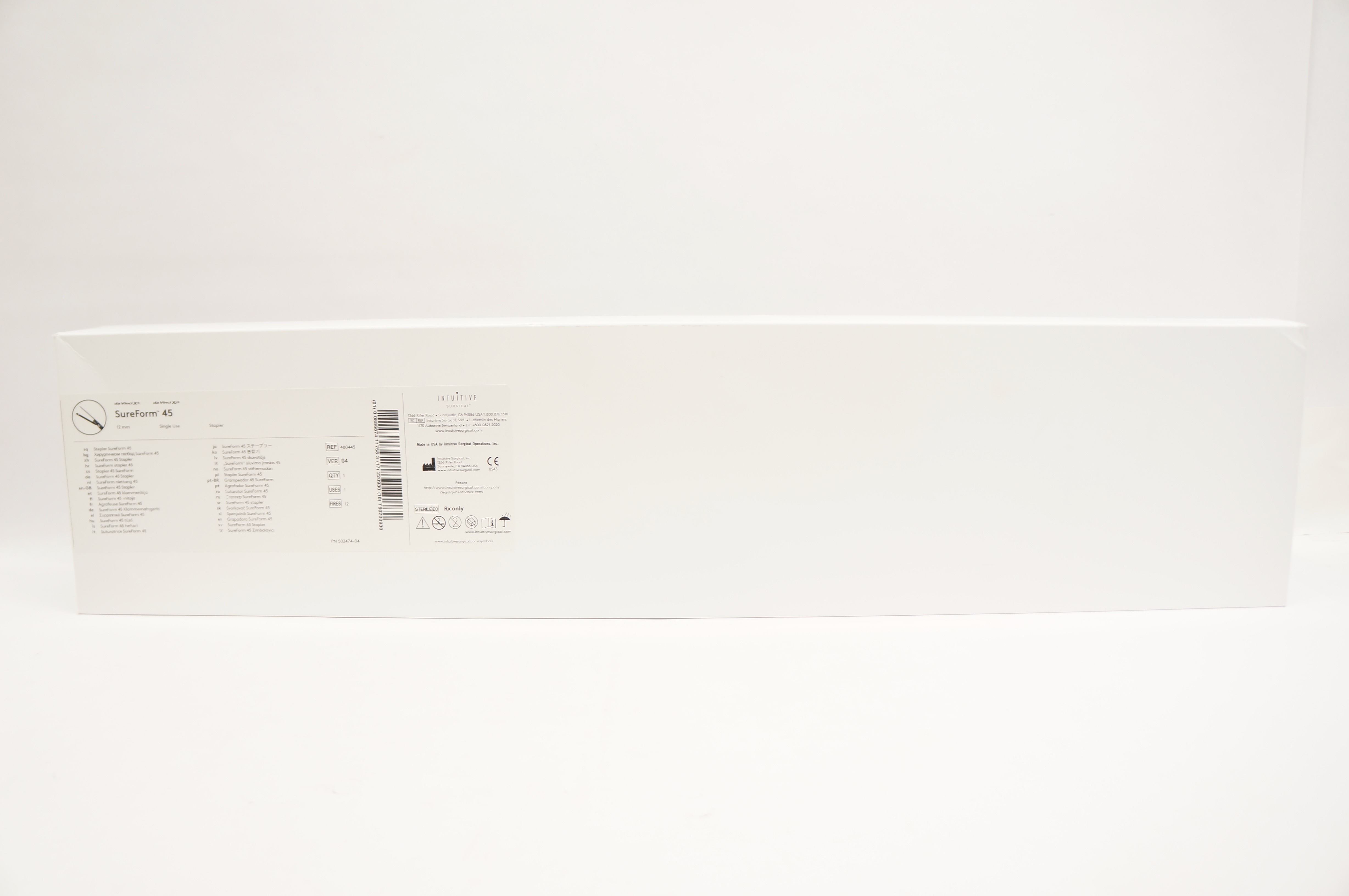 Intuitive Surgical 480445 da Vinci Xi Stepler SureForm 45, 12mm (x)