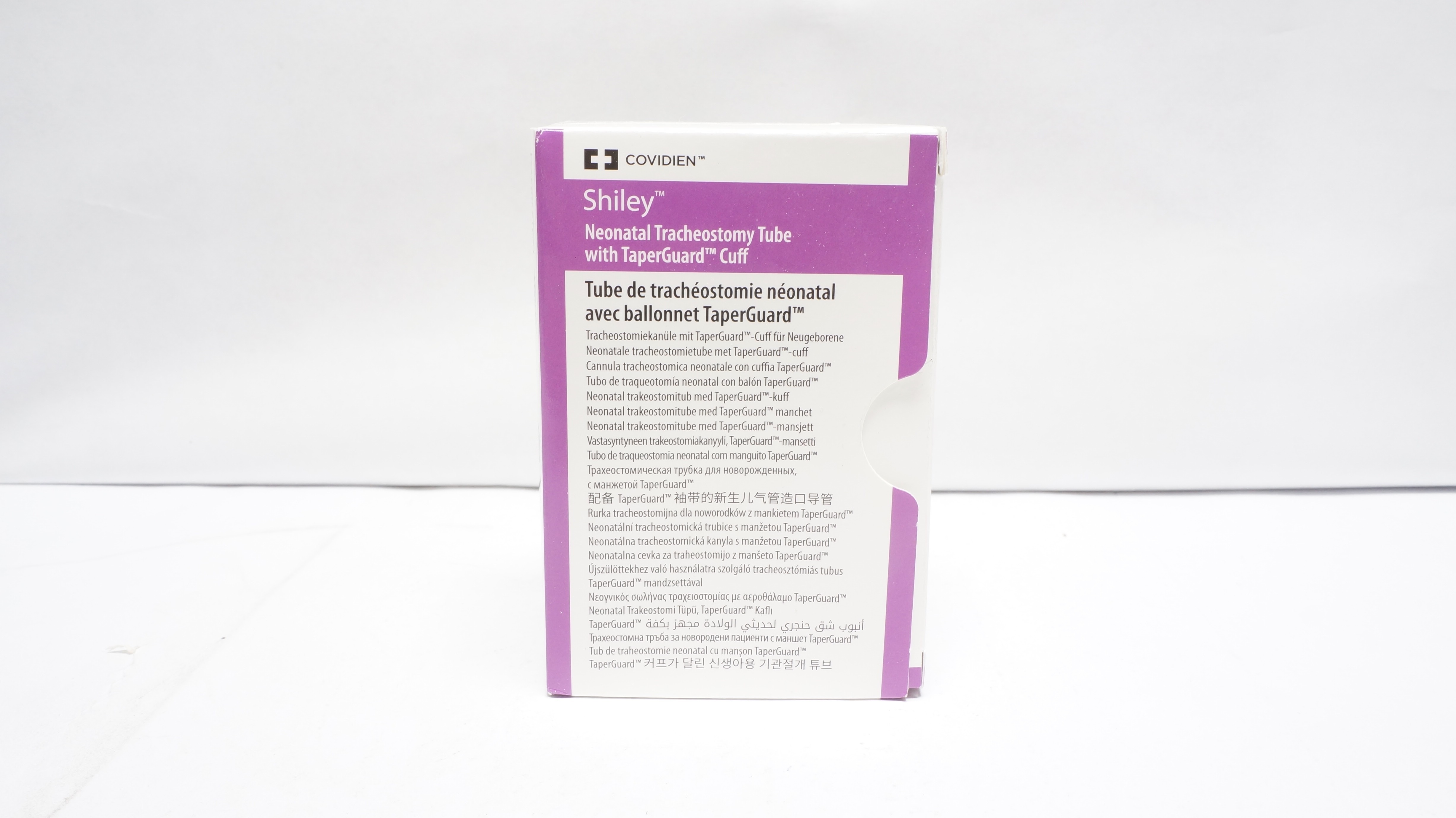 Covidien 3.0NCF Neonatal Tracheostomy Tube w/Cuff 3.0mm ID x 4.8mm OD x 9.1mm(x)