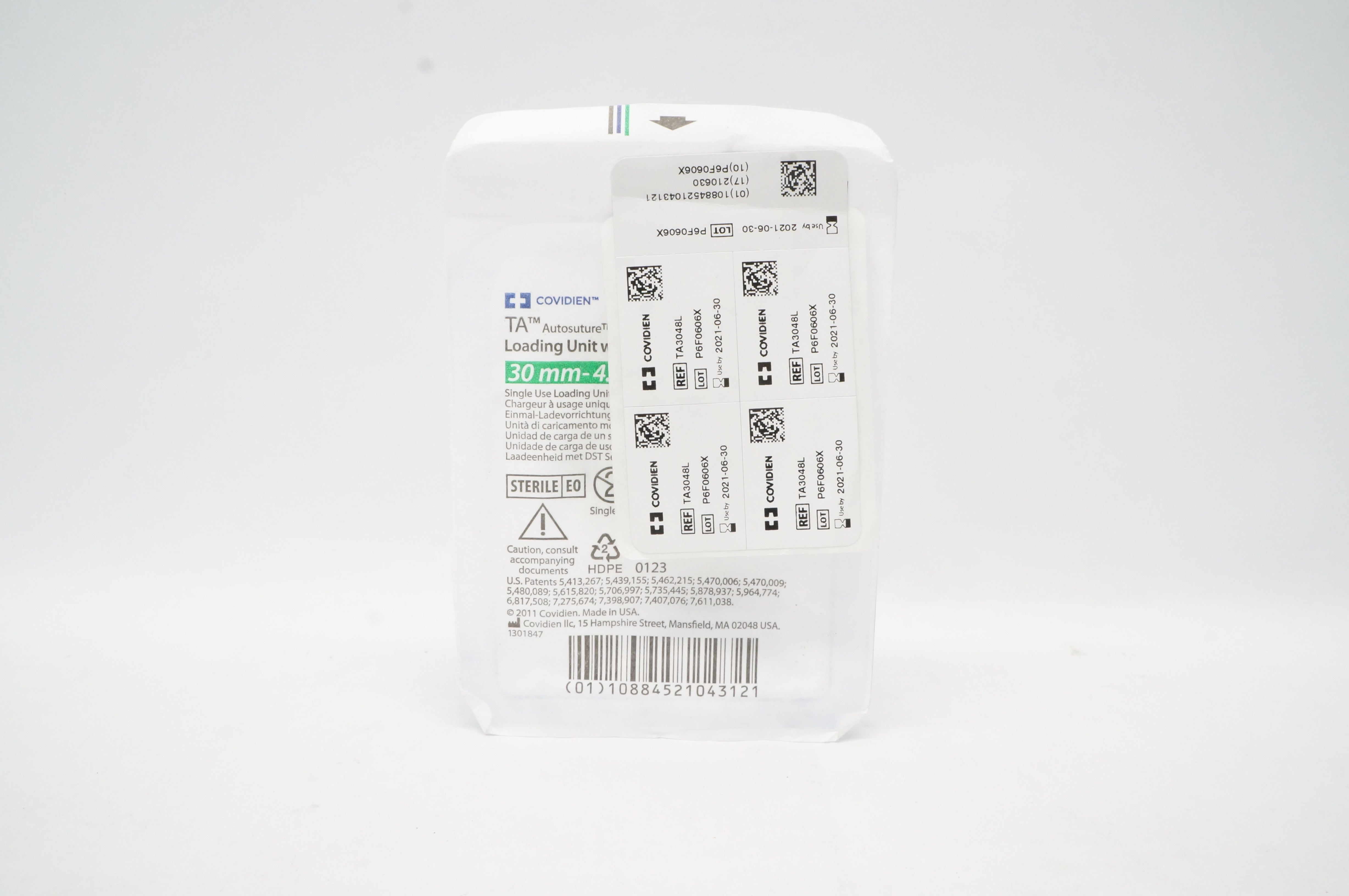 Covidien TA3048L TA Autostre. Loading Unit 30mm x 4.8mm