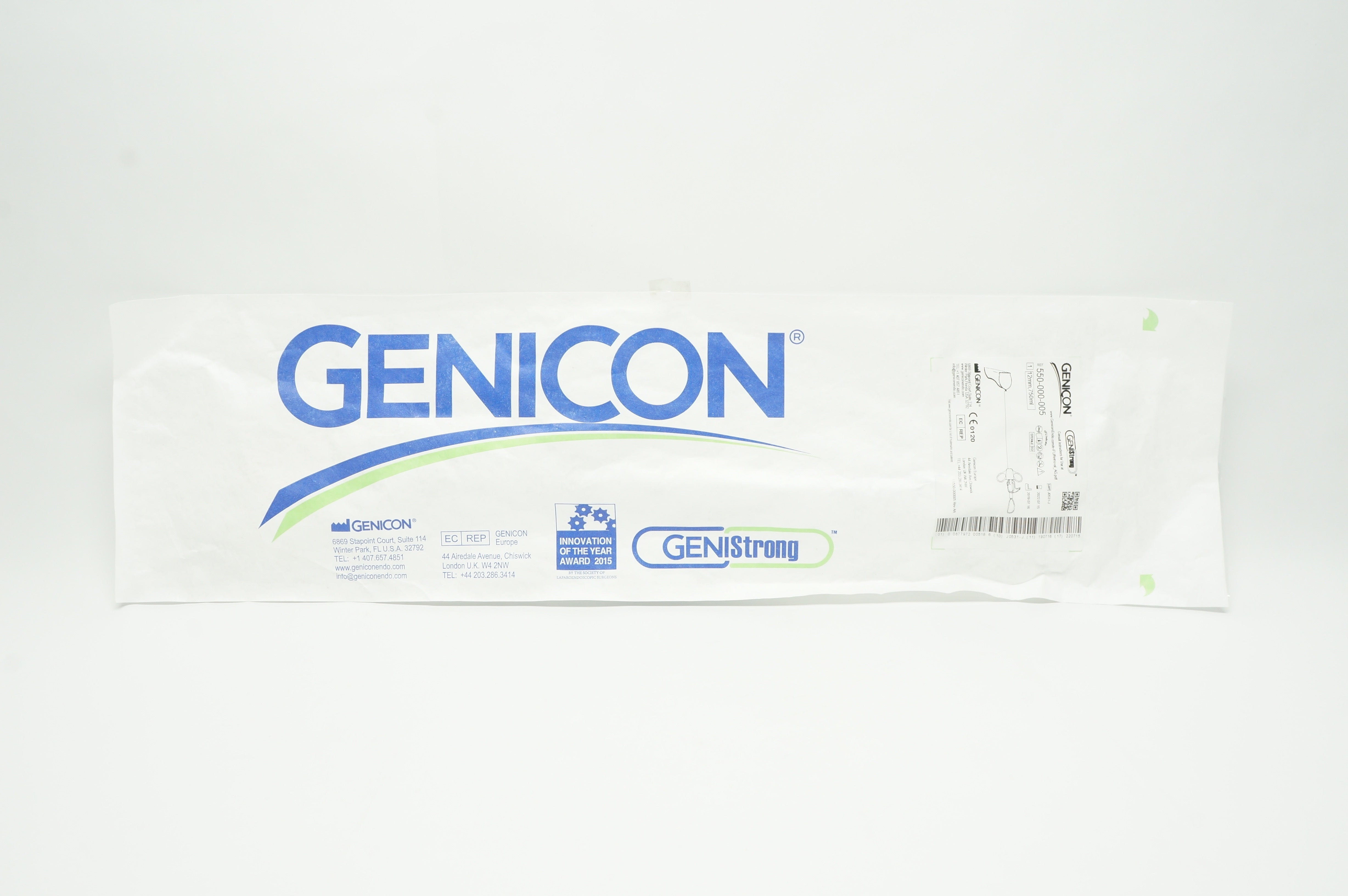 Genicon 550000005 GeniStrong Specimen Retrieval Bag, Large