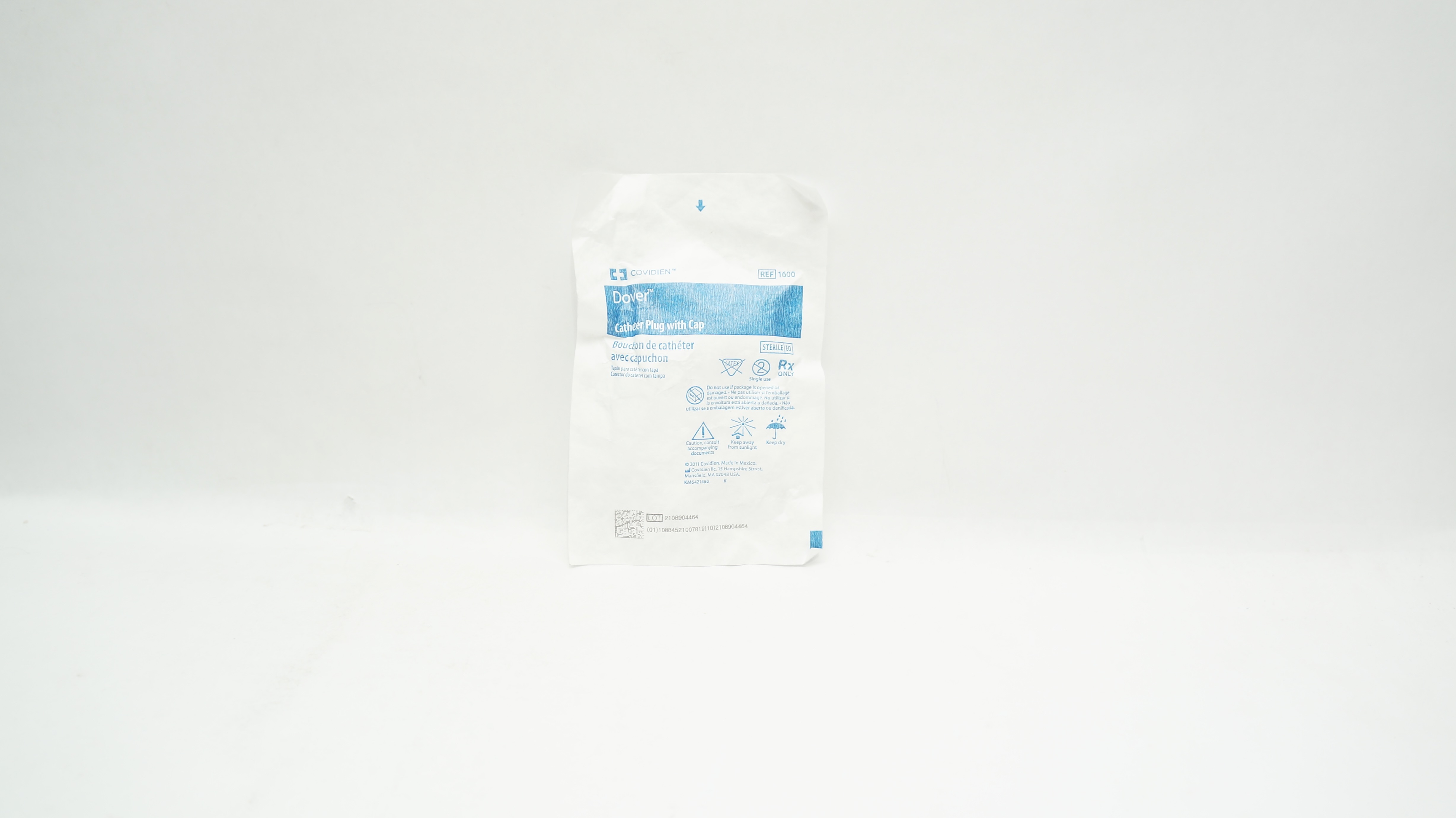 Covidien 1600 Dover Cath. Plug with Cap