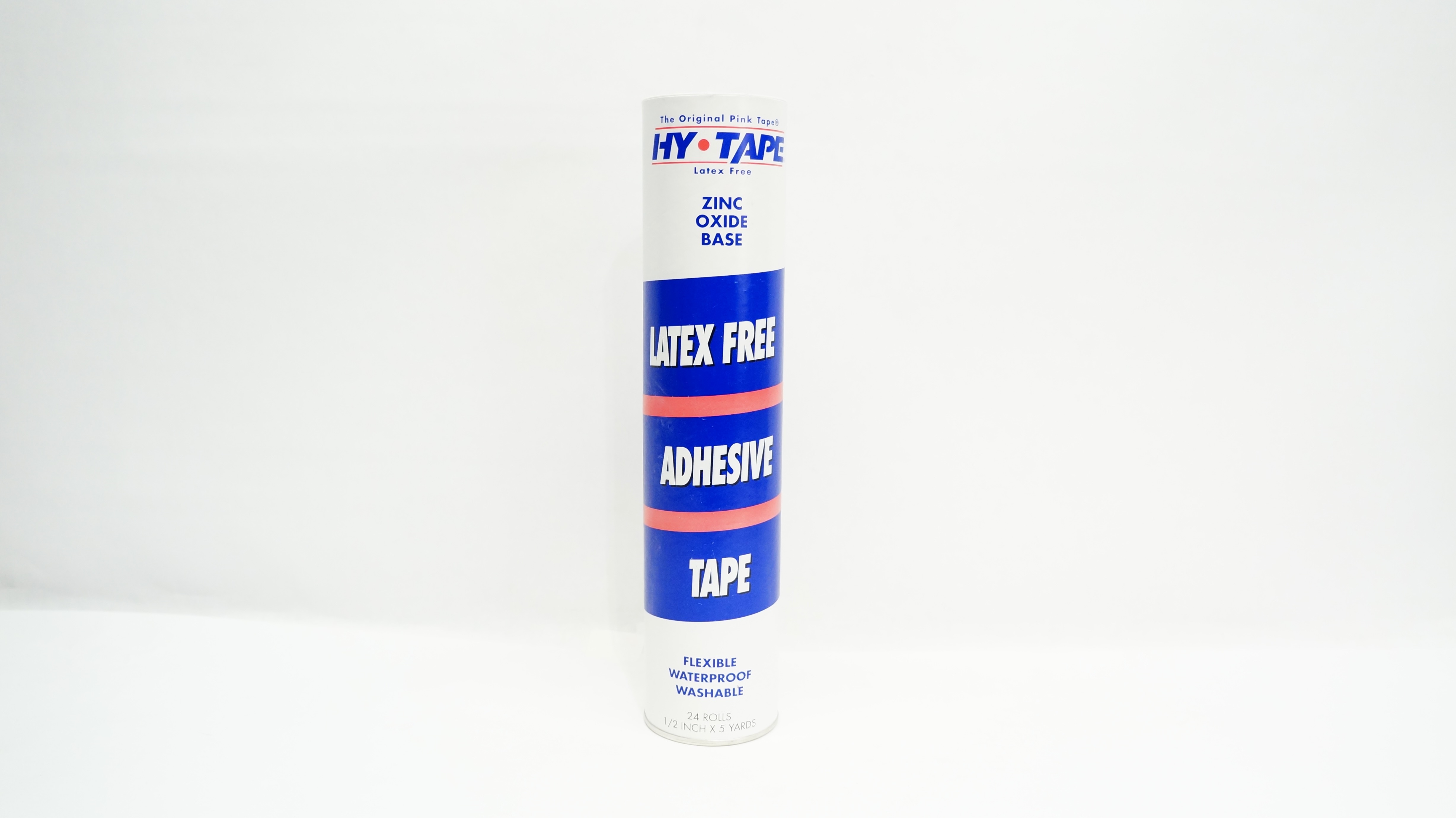 Hy Tape 5LF Pink Adhesive Tape 1-1/2inch x 5 yards - Box of 24