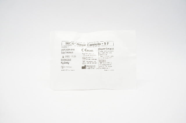 CooperSurgical 025-010 INCA Nasal Cannula 9F