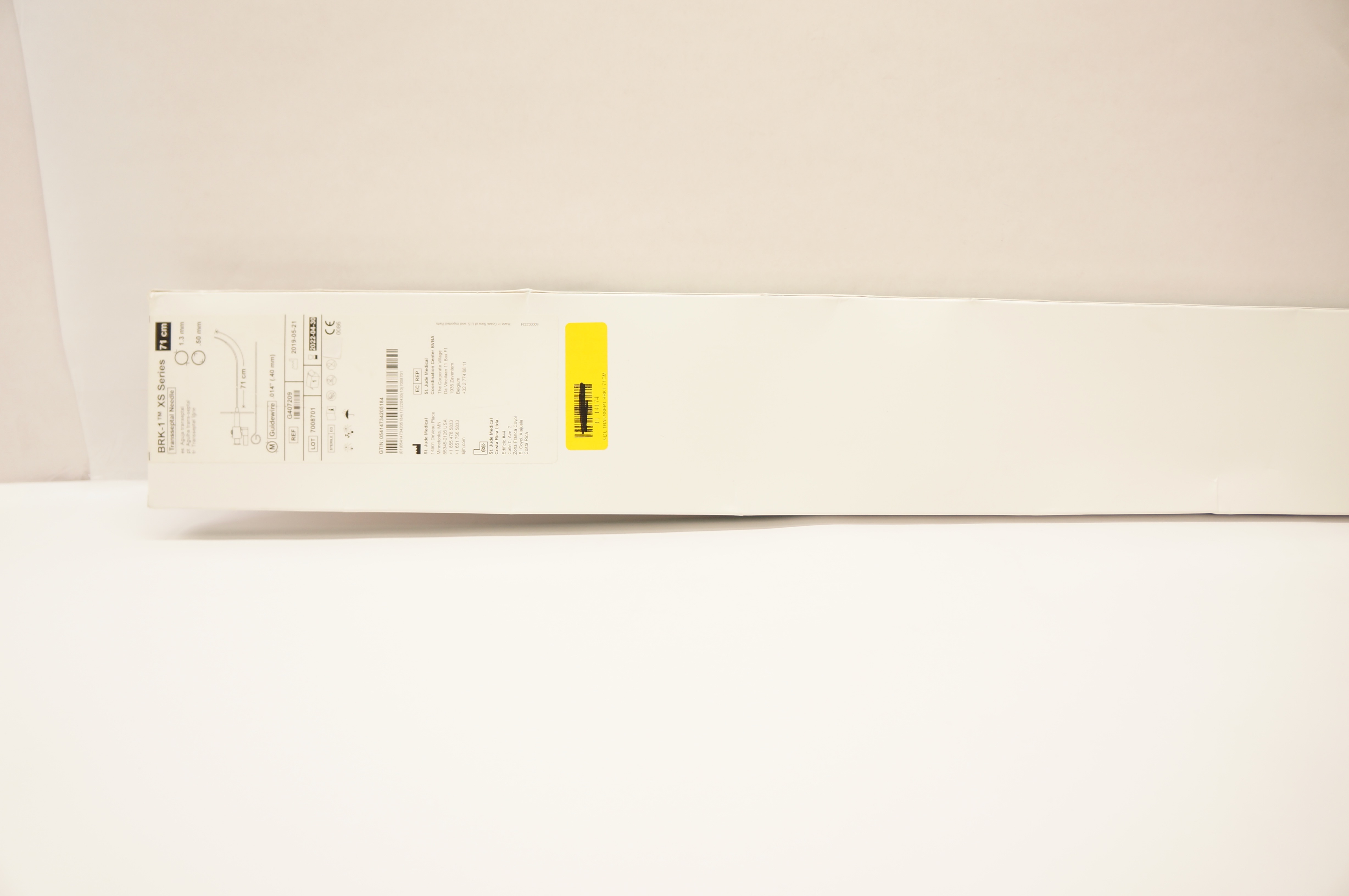 St. Jude Medical G407209 BRK-1 XS Series Transseptal Needle 71cm (x)