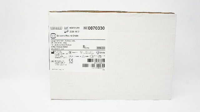 Bard 0070330 Silicone Round Drain Large 1/4