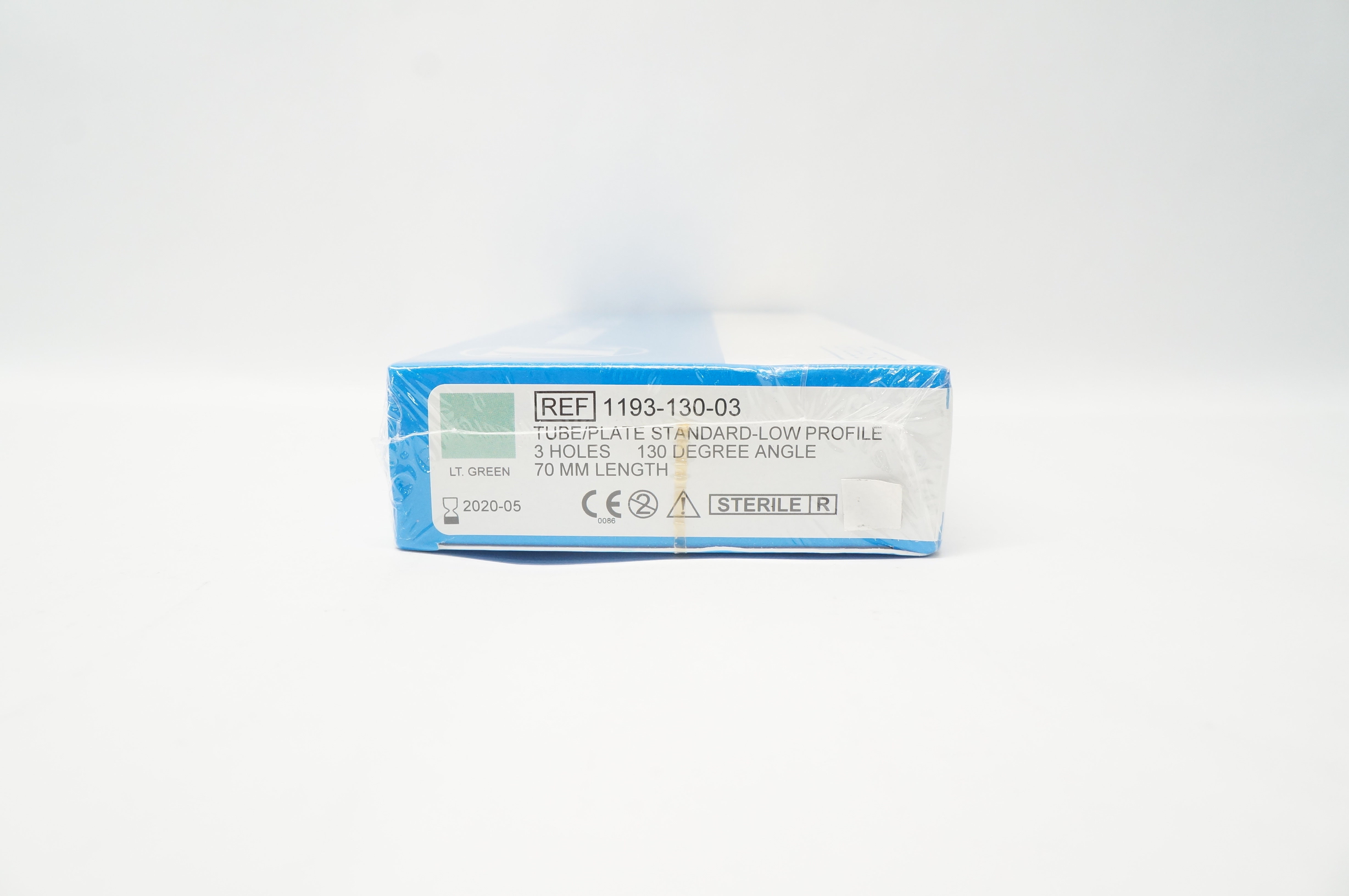 Zimmer 1193-130-03 Tube/Plate Standard-Low Profile, 3 Holes, Length 70mm (x)