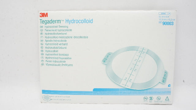 3M 90003 Tegaderm-Hydrocolloid Dressing 5 1/4inch x 6inch (x) - Pack of 5