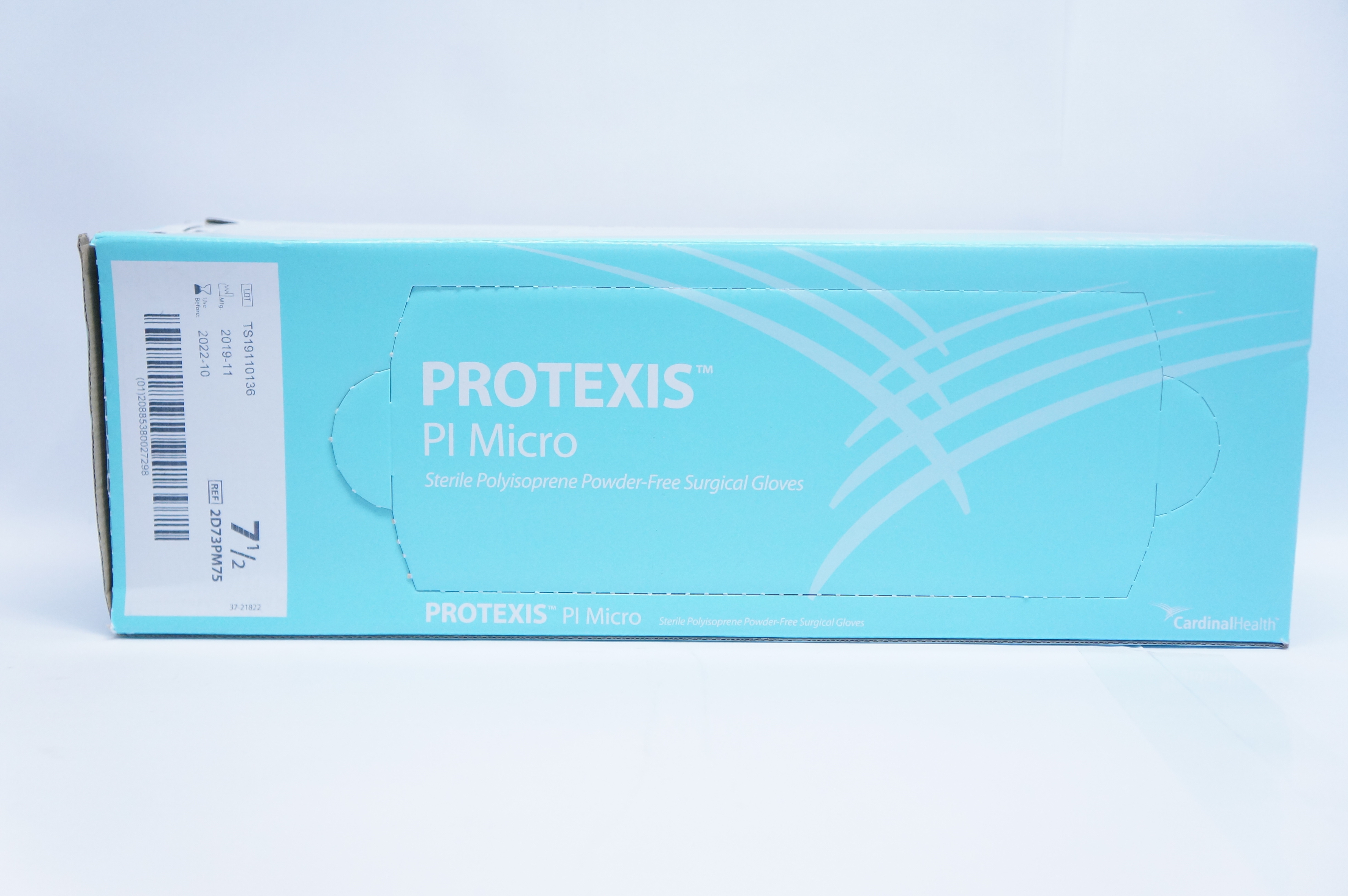 Cardinal Health 2D73PM75 PROTEXIS Pl Micro Polyisoprene Gloves 7-1/2 - Box of 50
