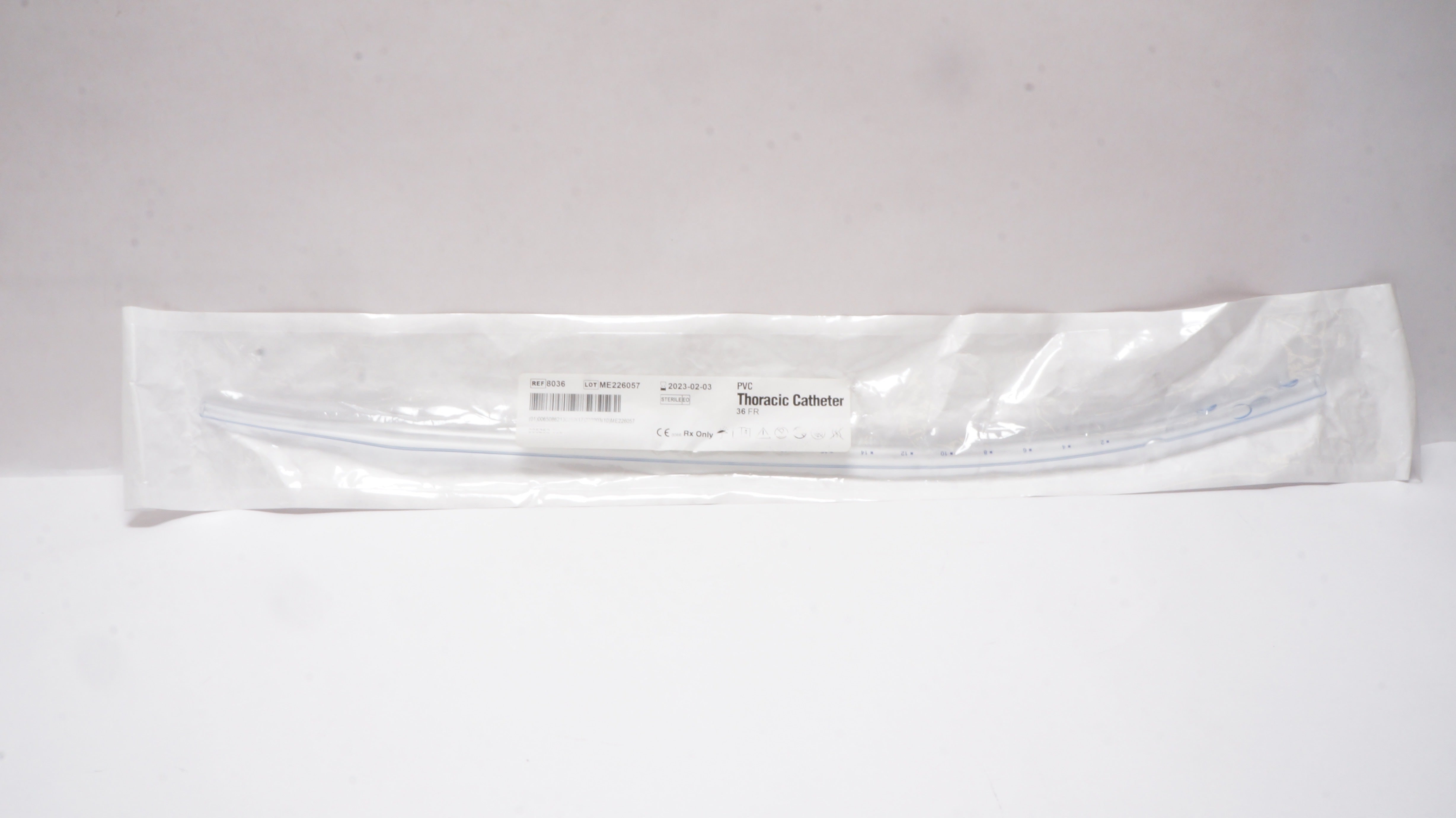 Atrium 8036 PVC Thoracic Cath. 36FR (x)
