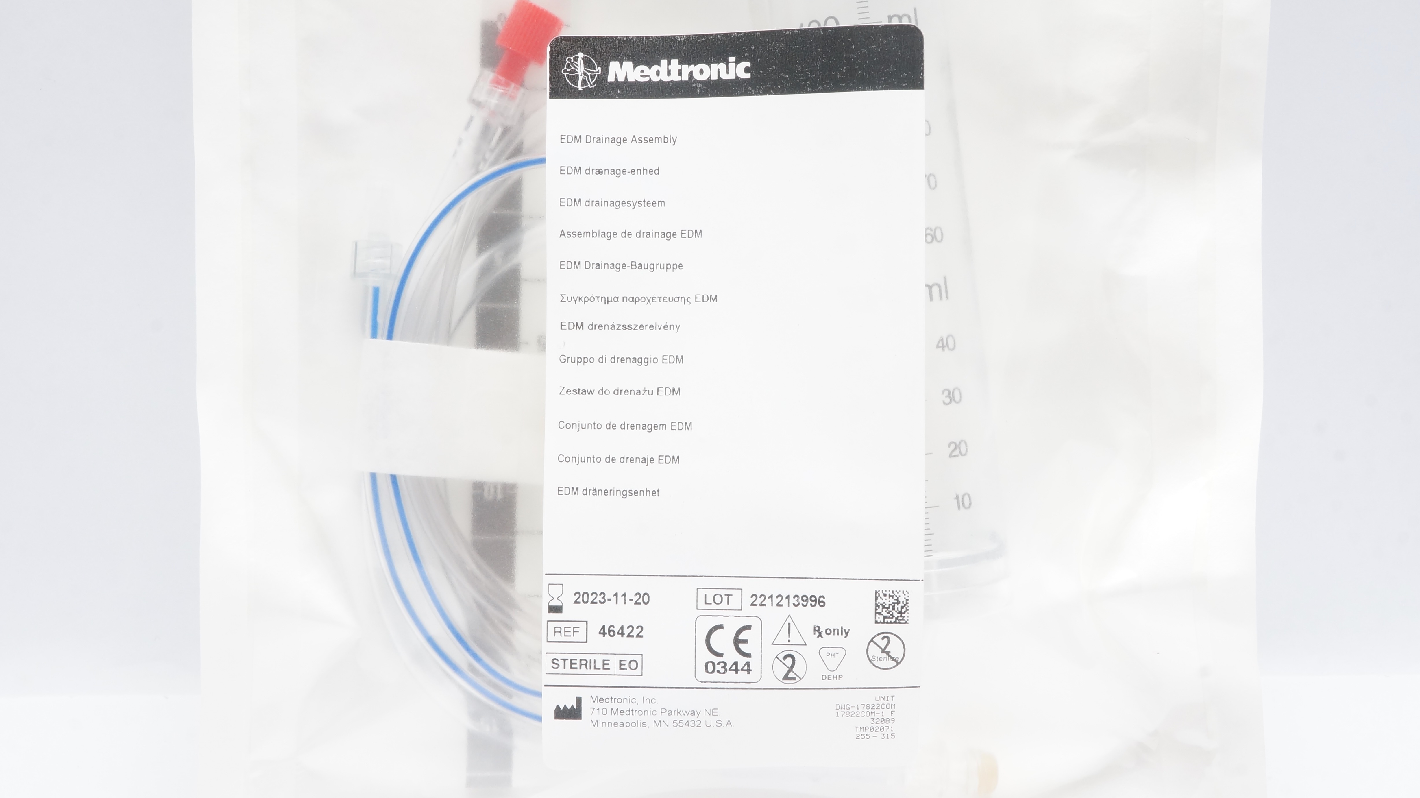 Medtronic 46422 EDM Drainage Assembly (x)