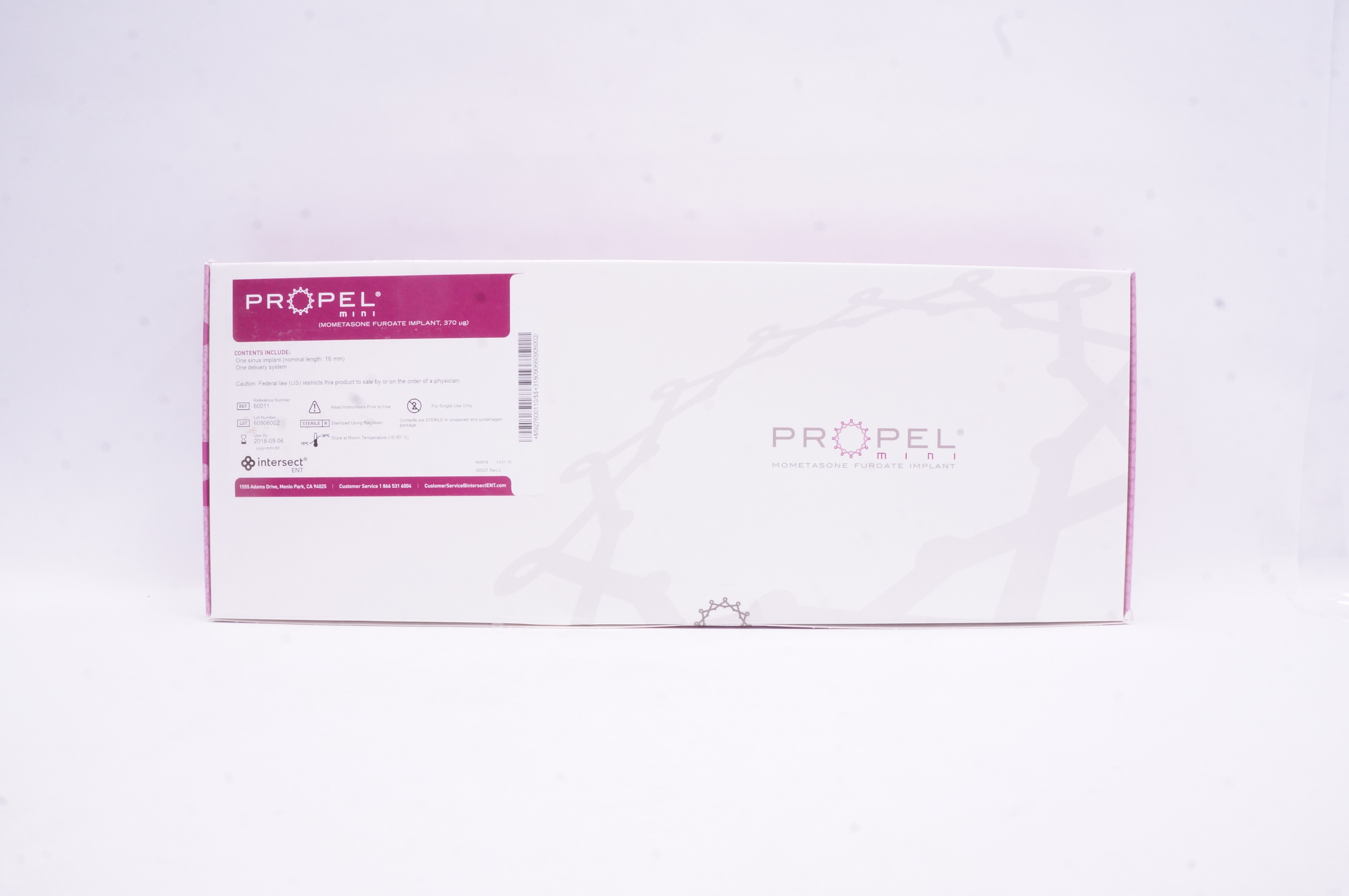 Intersect 60011 Propel mini Mometasone Furoate Implant 370mg (x)