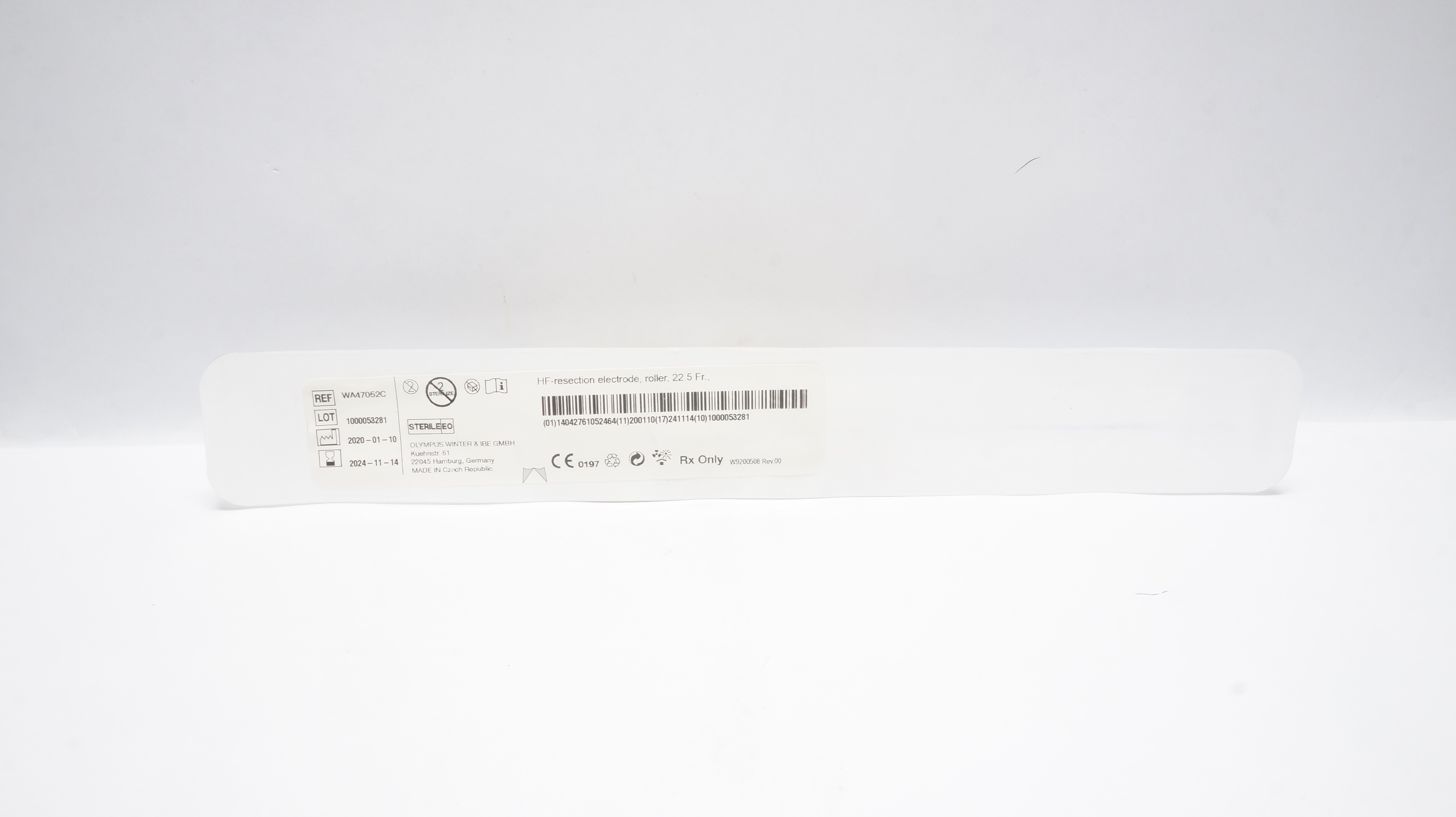Olympus WA47052C HF Resection Electrode, Roller 22.5 Fr.