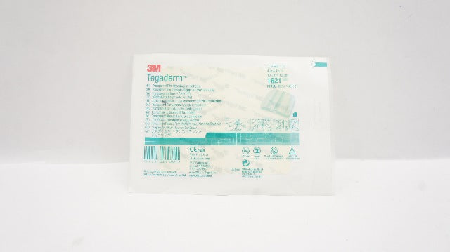 3M 1621 Tegaderm Transparent Film Dressing First Aid Style 4inch x 4-3/4inch(x)