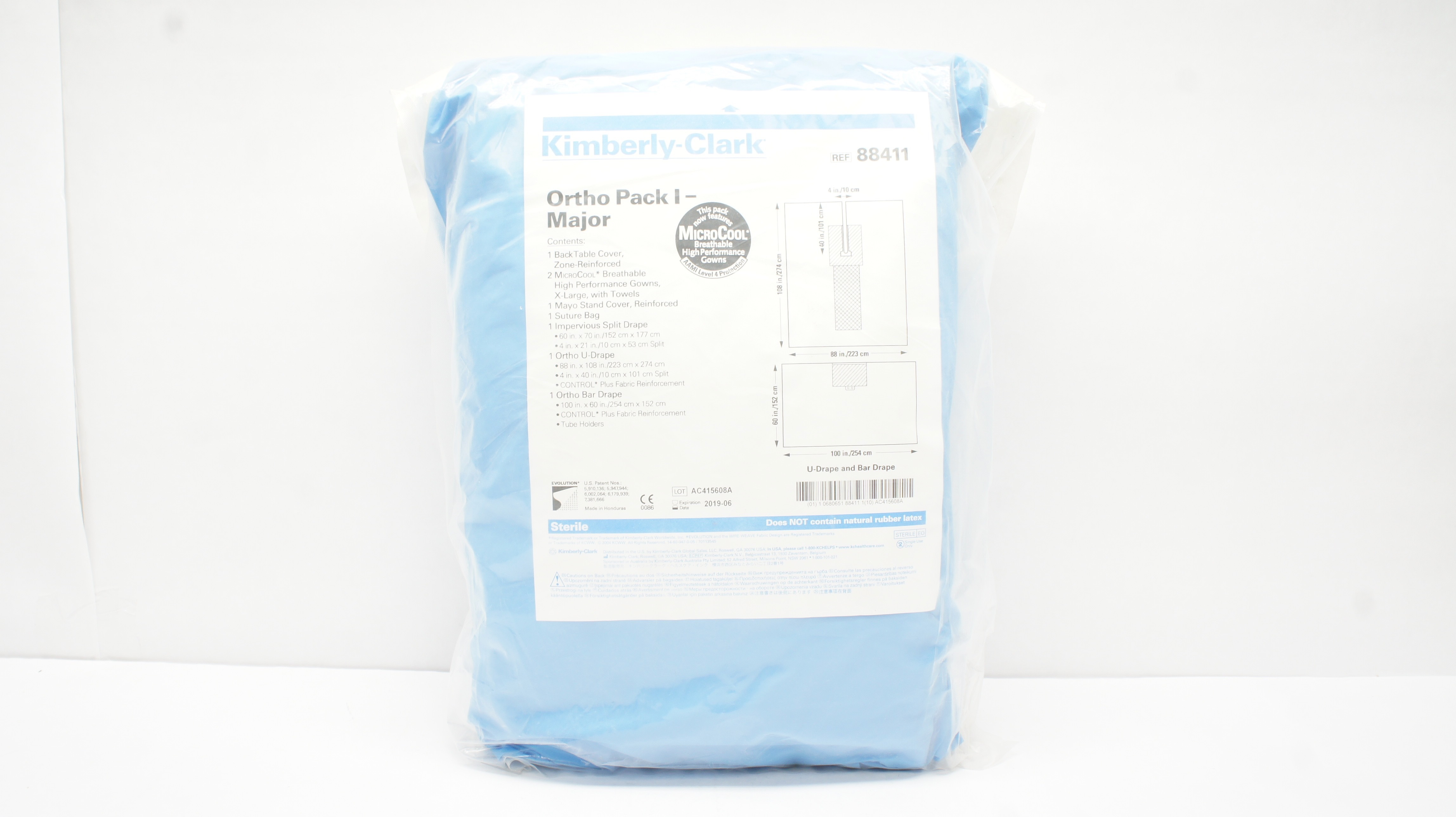 88411 Kimberly-Clark 88411 Ortho Pack I - Major (x)