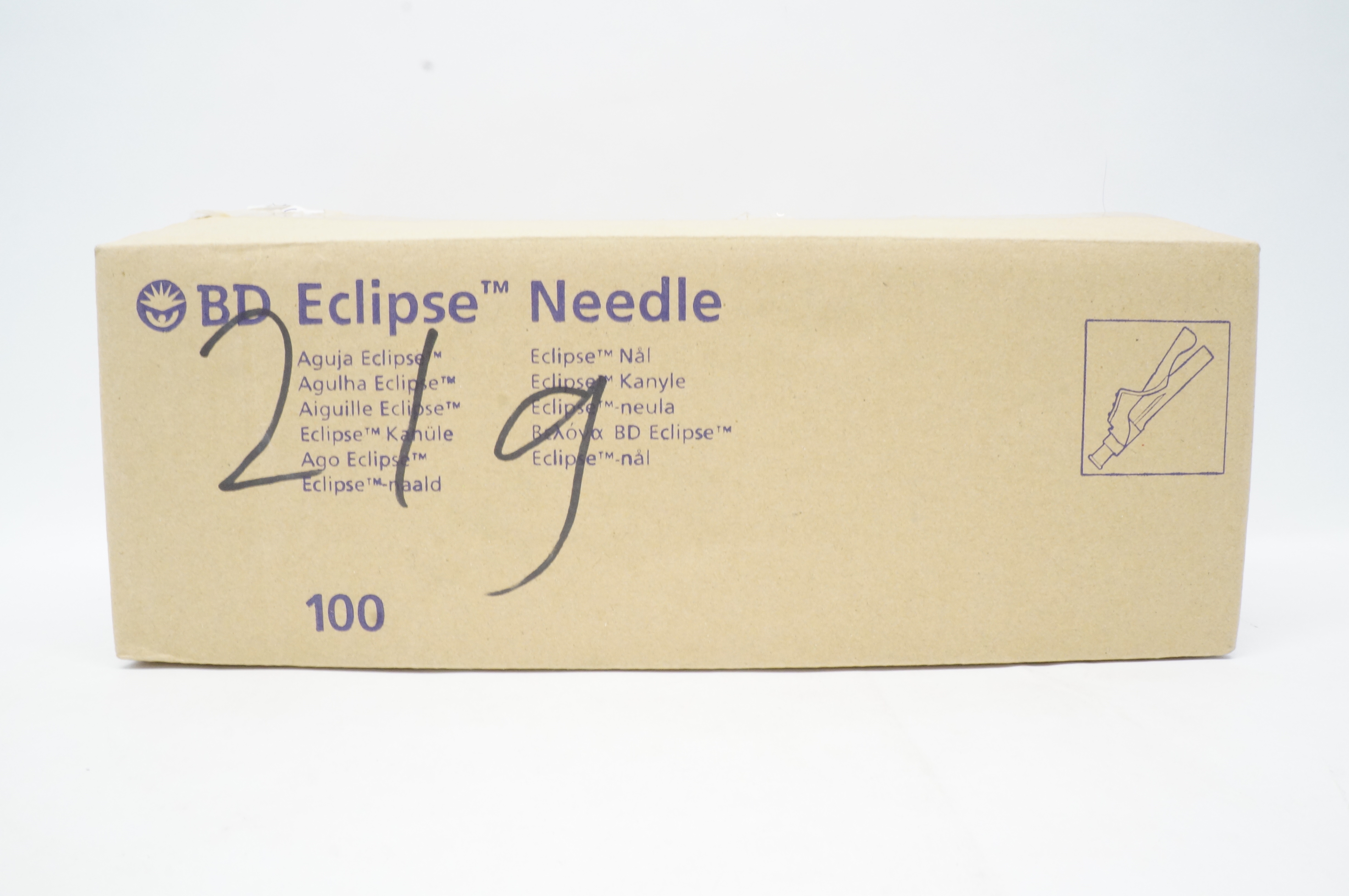 BD 305764 Eclipse Injection Ndle 21G x 1TW (x) - Box of 100