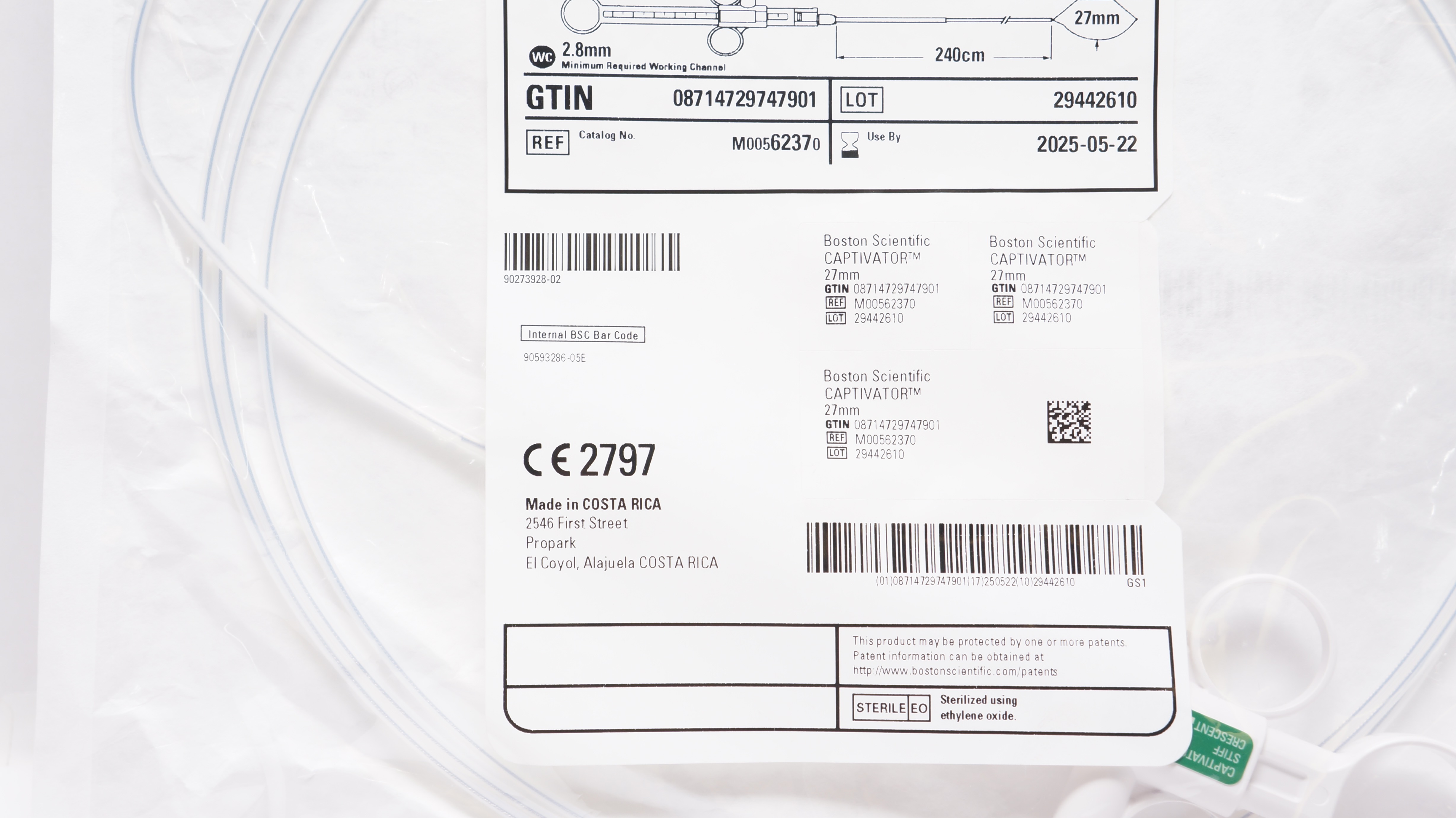 Boston Scientific M00562370 Captivator Single-Use