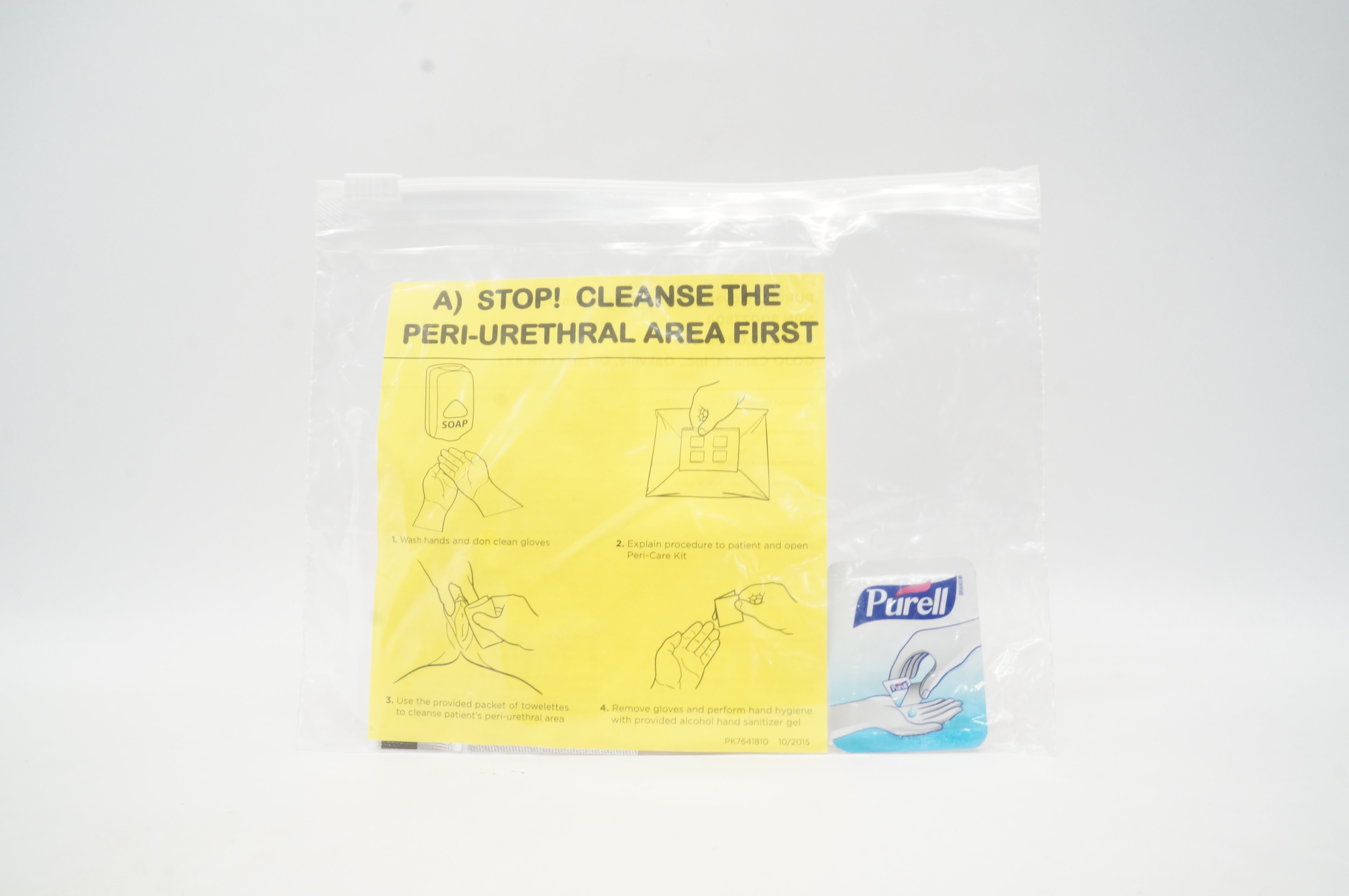 Aplicare T-3112 Purell Three Castile Soap Towelettes 33 sq. inch