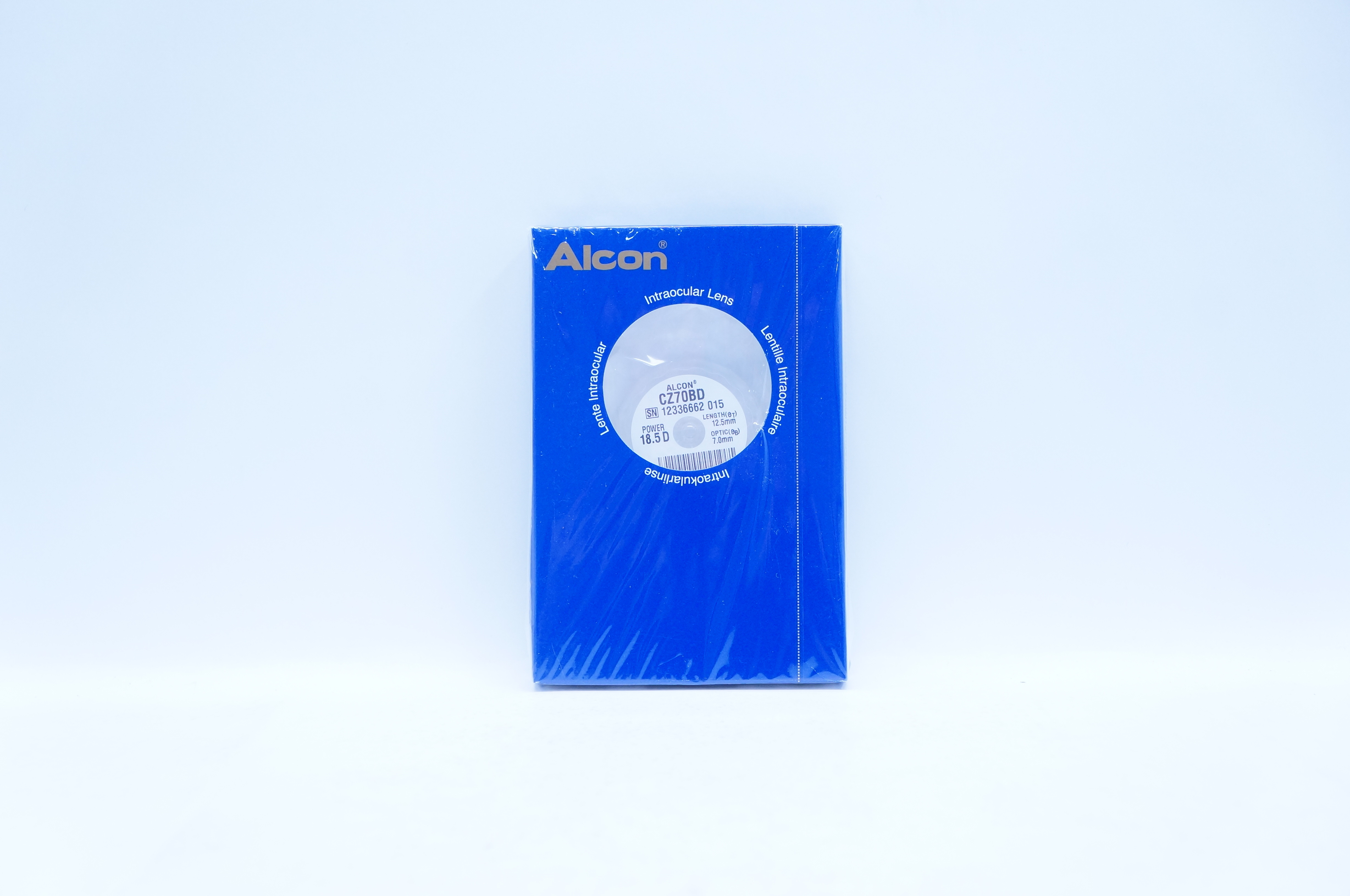Alcon CZ70BD Intraocular Lens 10.0D, Length 12.5mm, Optic 7.0mm (x)