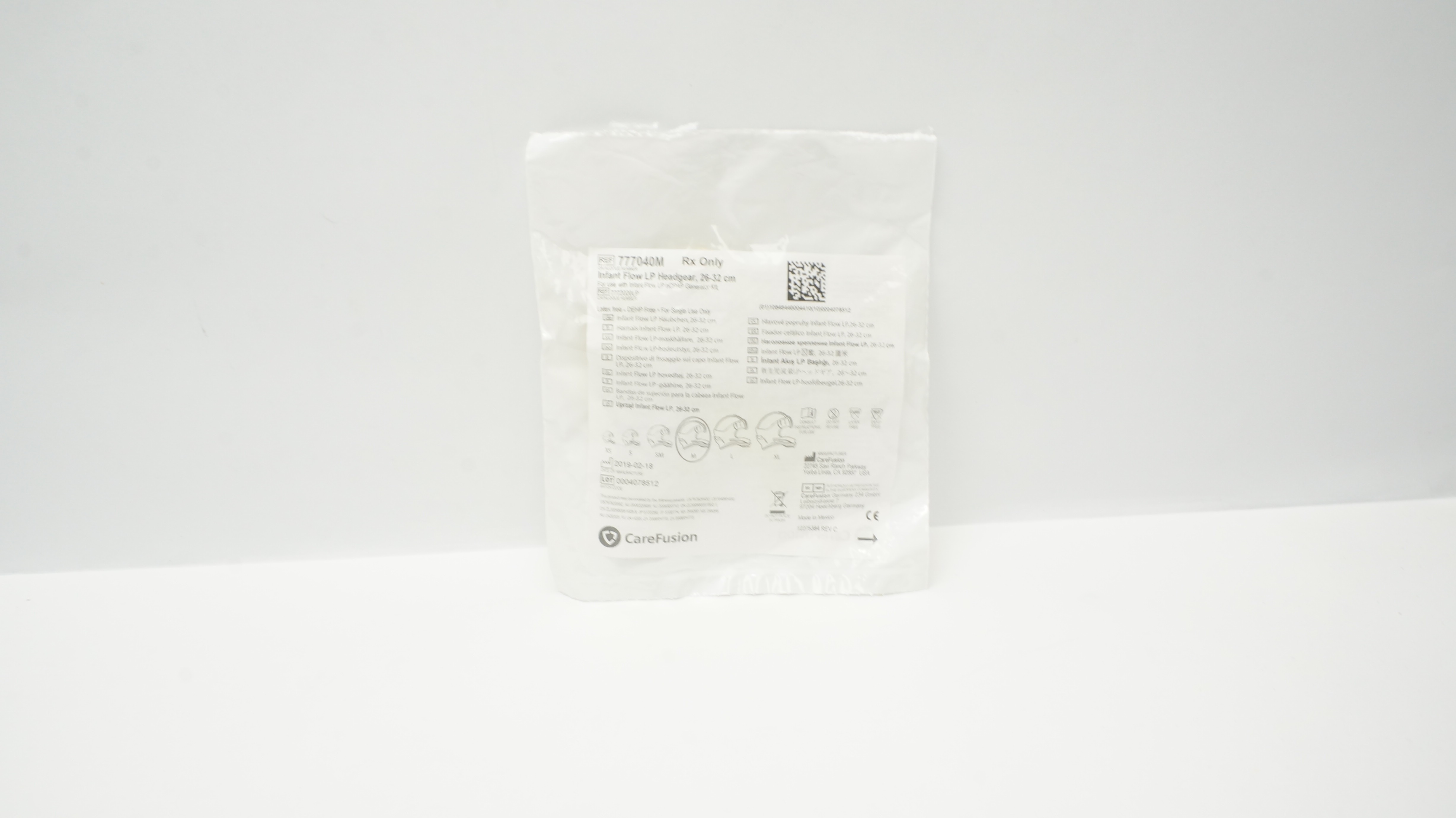 CareFusion 777040M Infant Flow LP Headgear 26-32cm