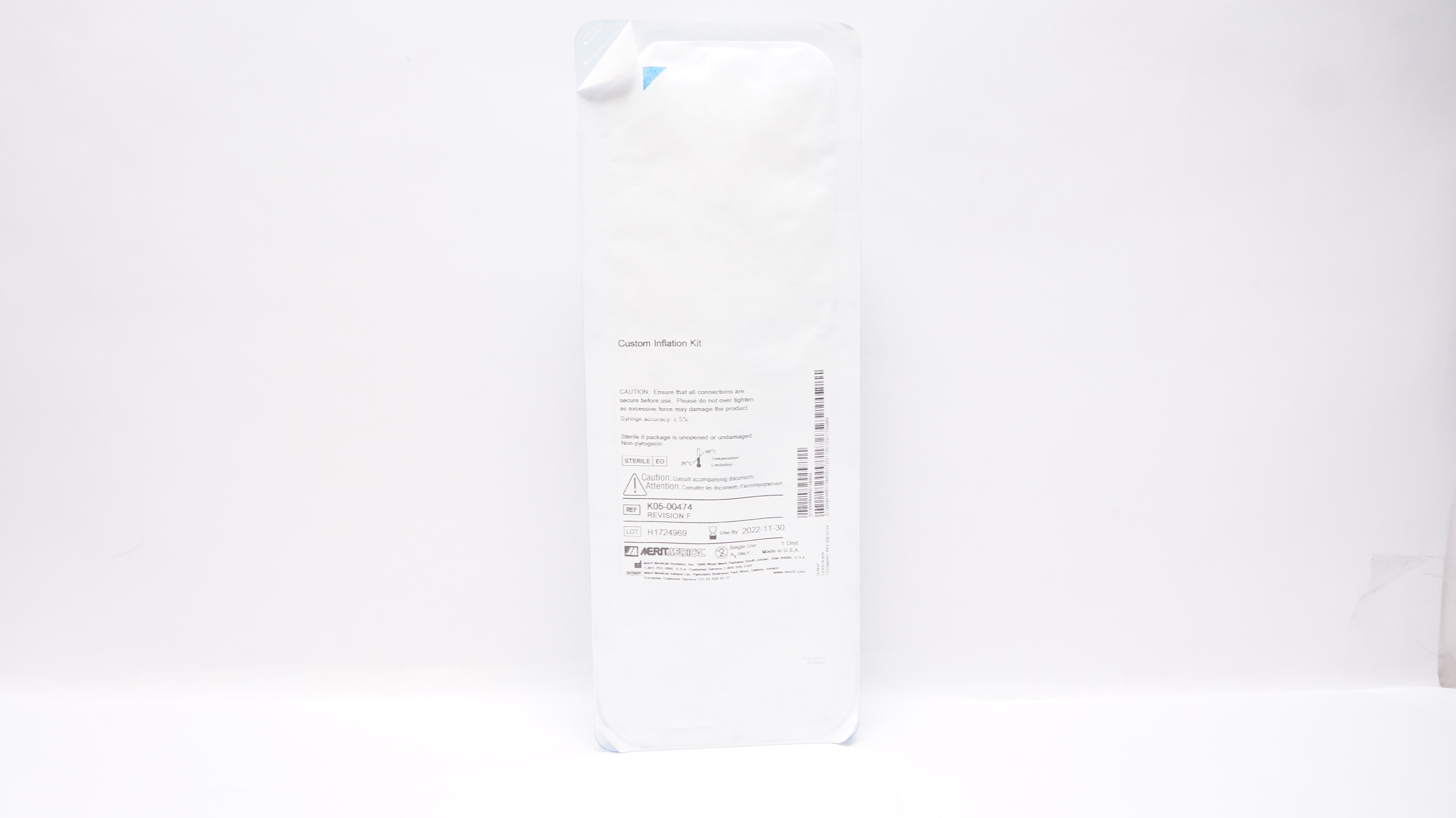 K05 Merit Medical K05-00474 Custom Inflation Kit (x)
