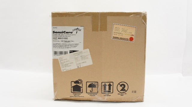 Medline MSG1180 SensiCare LT Surgical Gloves w/Aloe Vera Size 8 - Case of 100