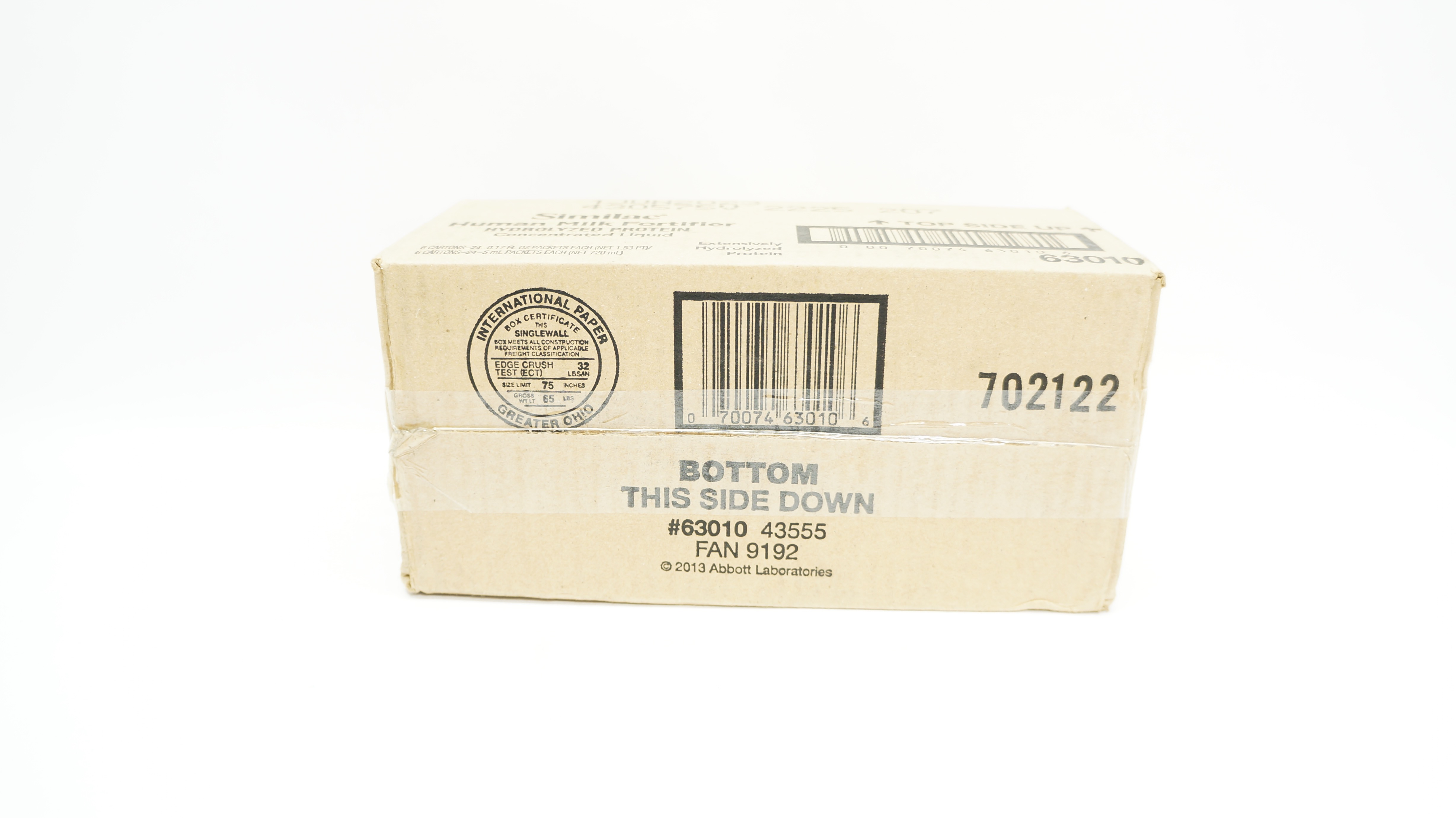 Abbott 63010 Similac Human Milk Fortifier (x) - Box of 6