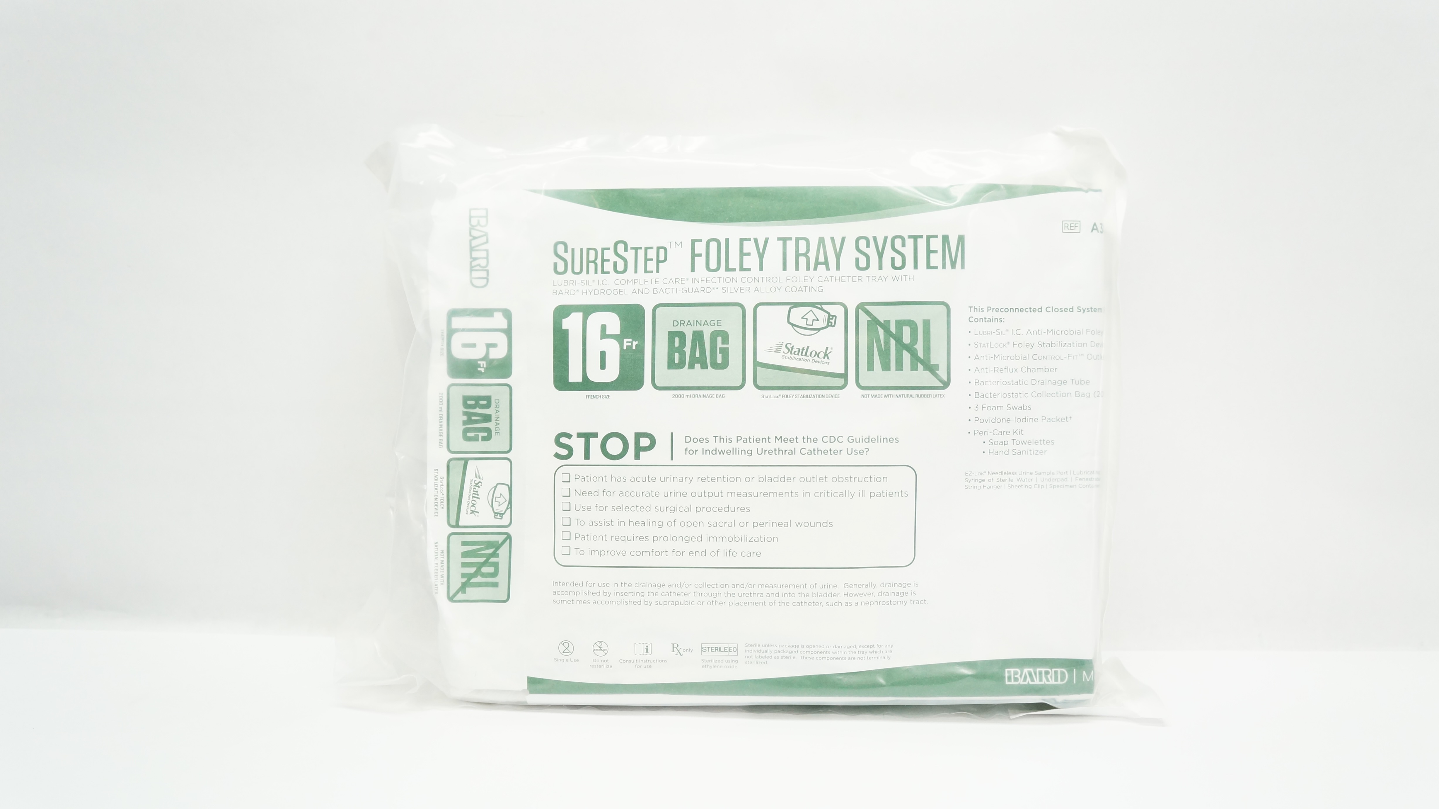 Bard A300416A SureStep Foley Tray System 16Fr (x)