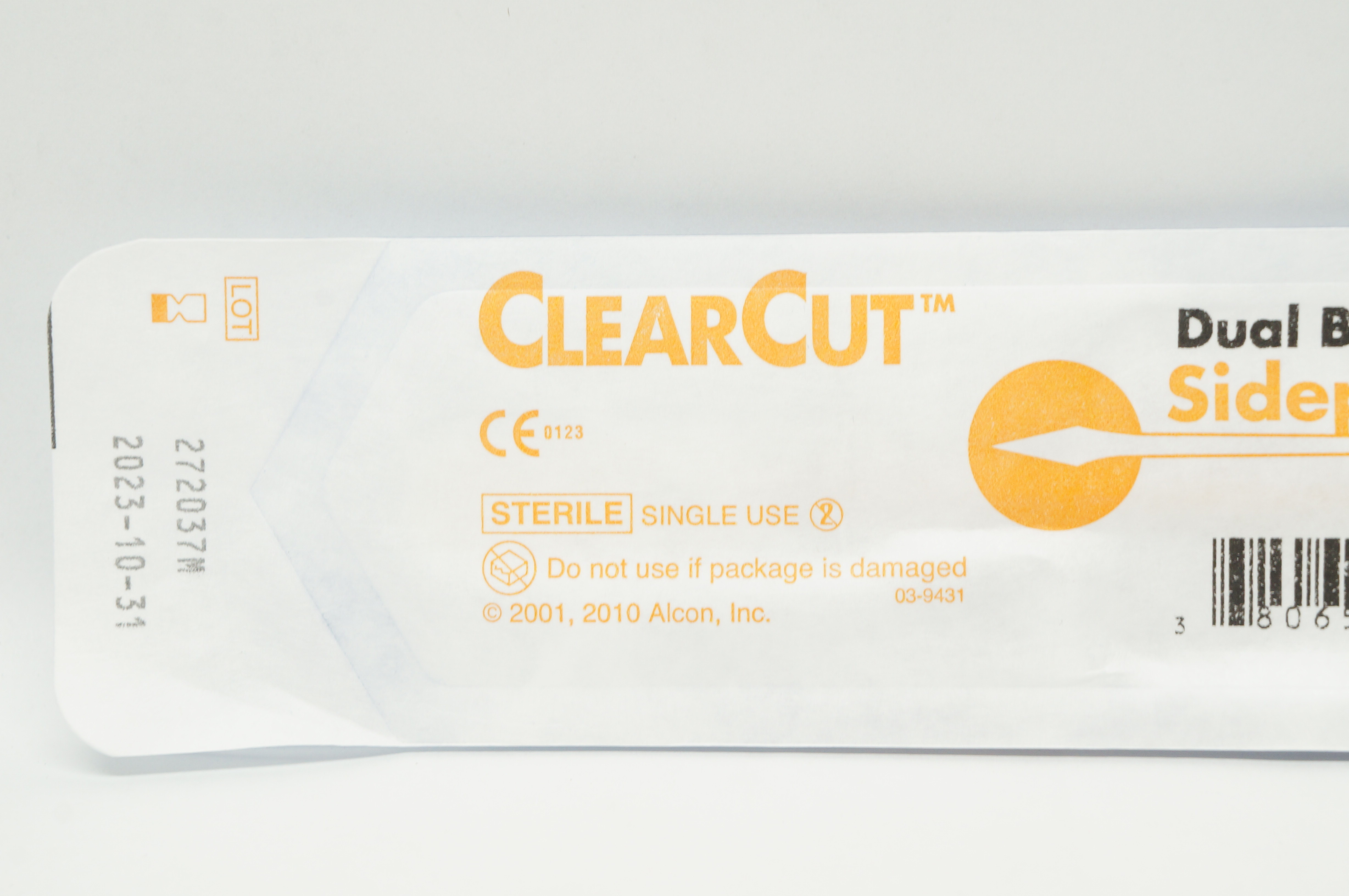【中古】 Clearcut Clearcut Alcon 8065921541 ClearCut Dual Bevel SidePort Knife 1.2mm Angled