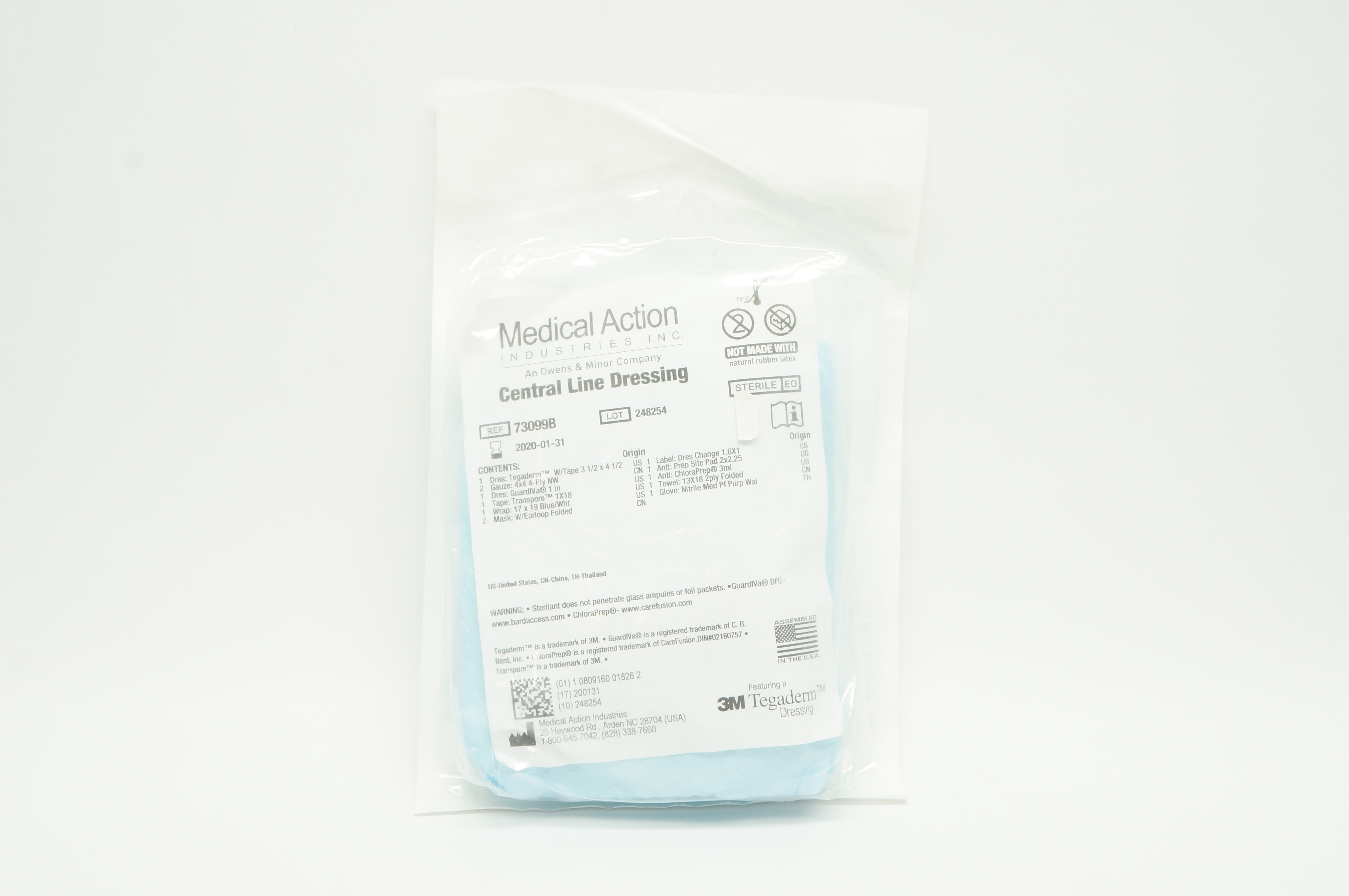 Medical Action 73099B Central Line Dressing (x)